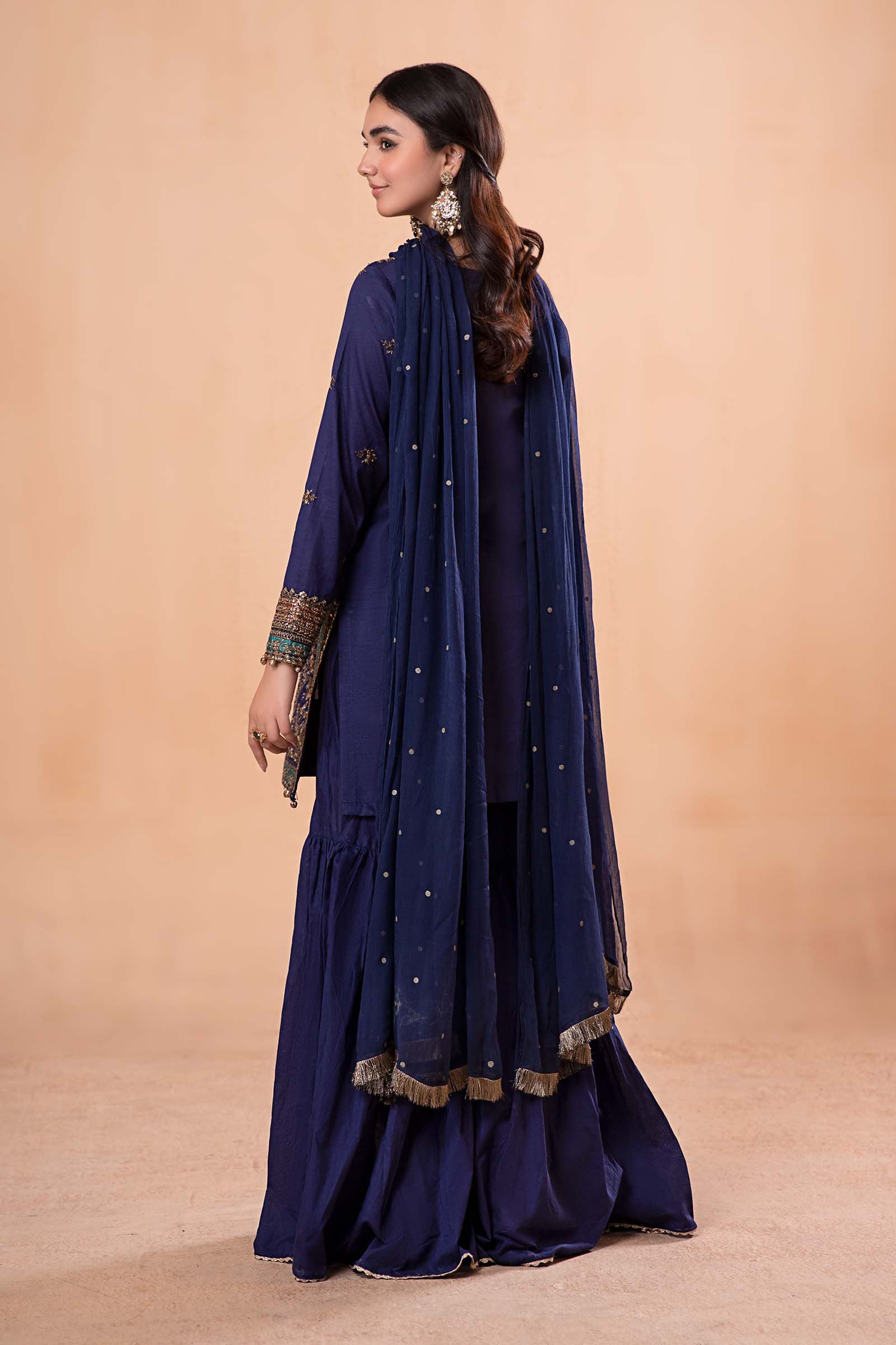 3 Piece Dyed Lawn Suit - Image 7