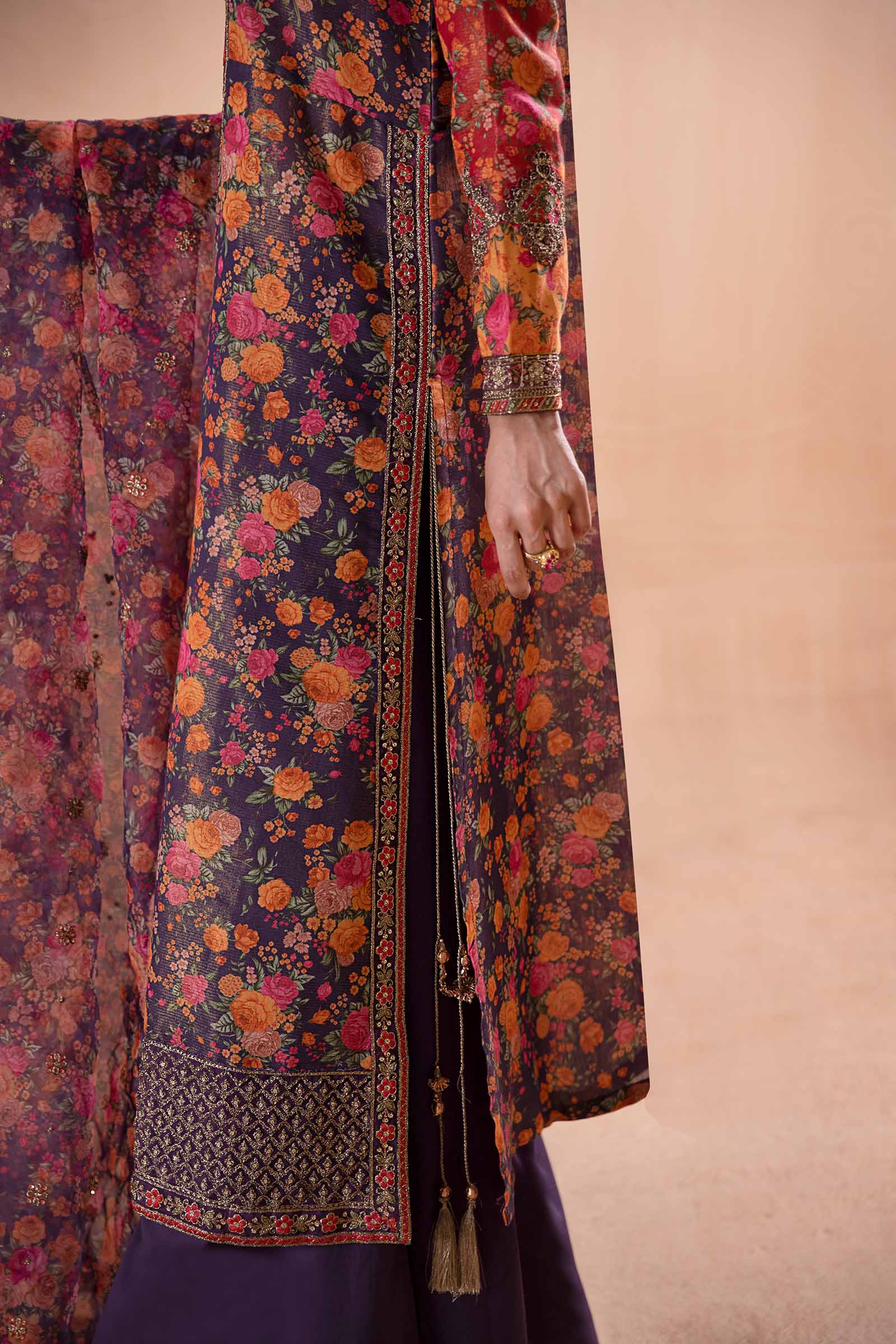 3 Piece Printed Cotton Masoori Suit - Image 6