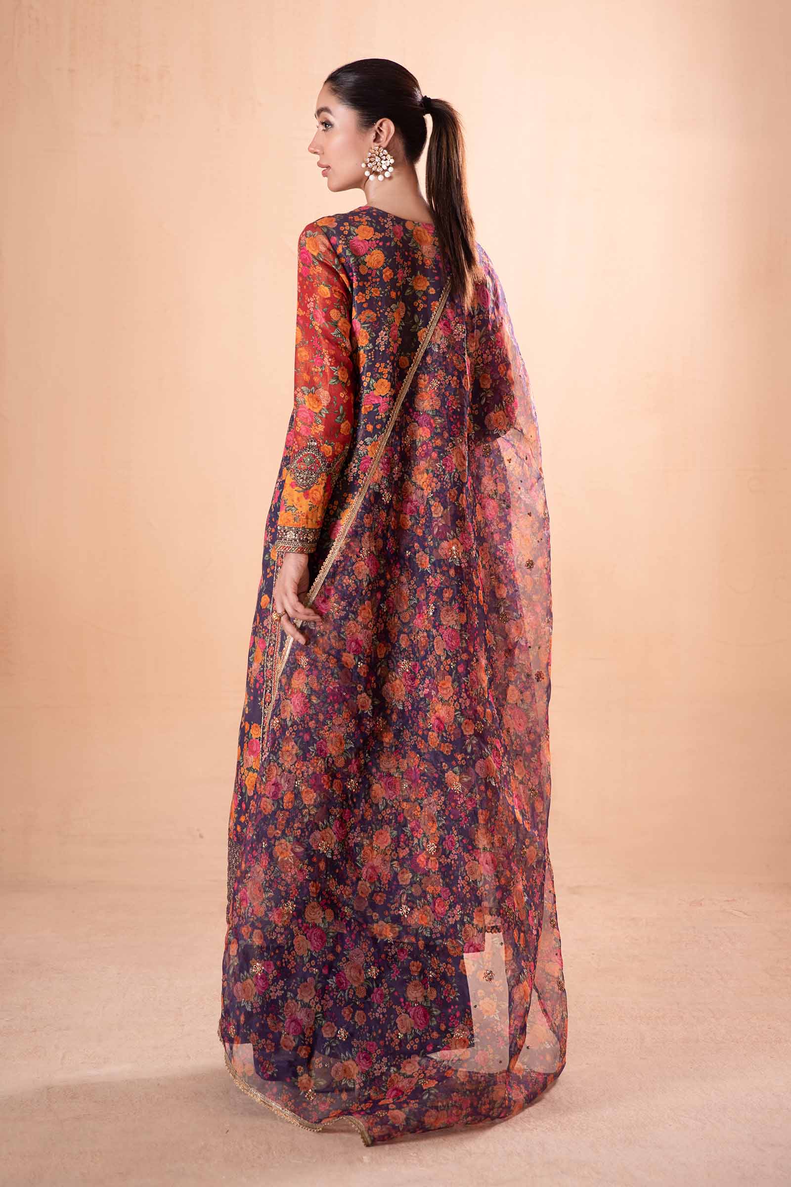3 Piece Printed Cotton Masoori Suit - Image 8