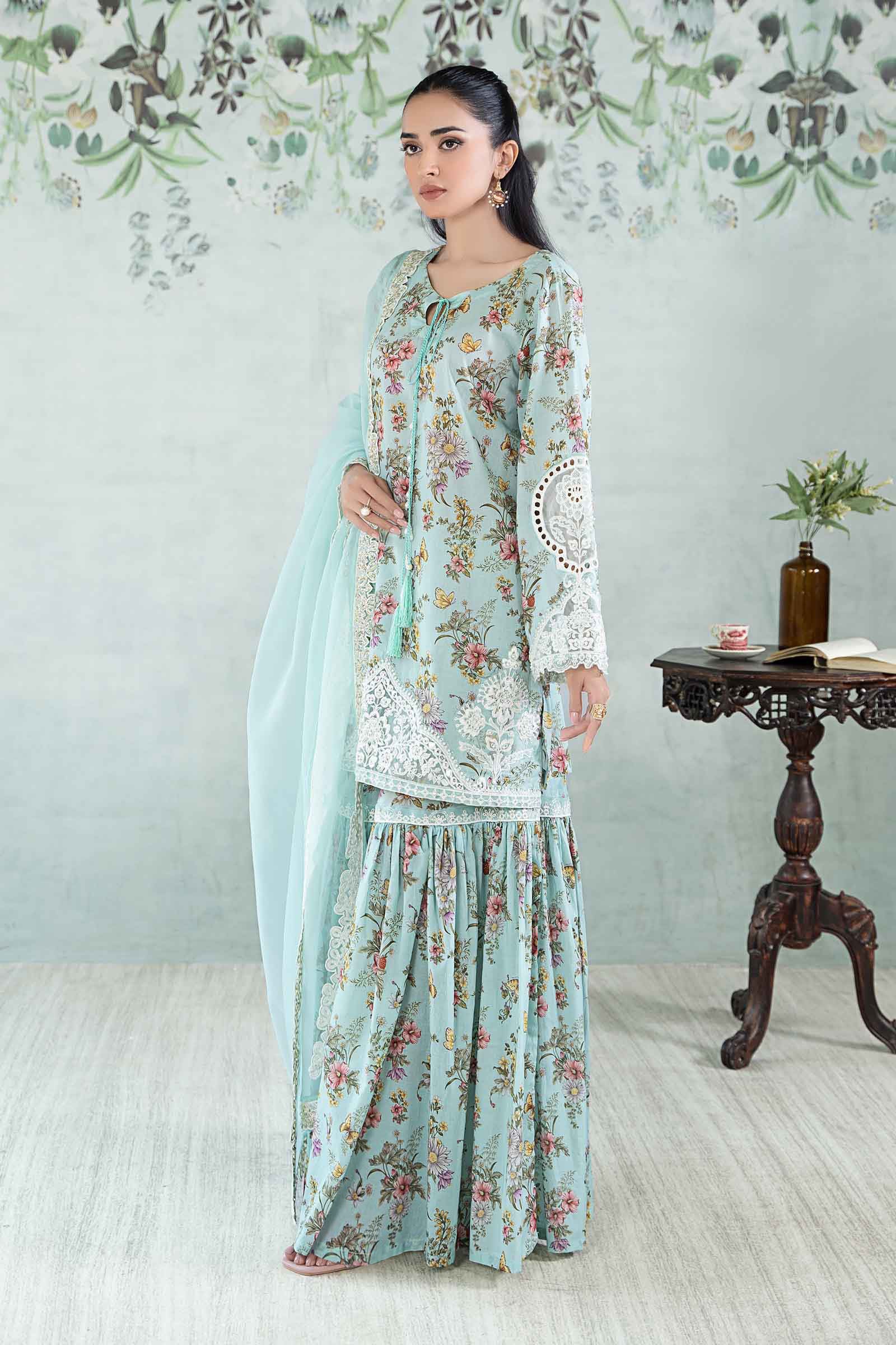 3 Piece Printed Lawn Suit - Image 4