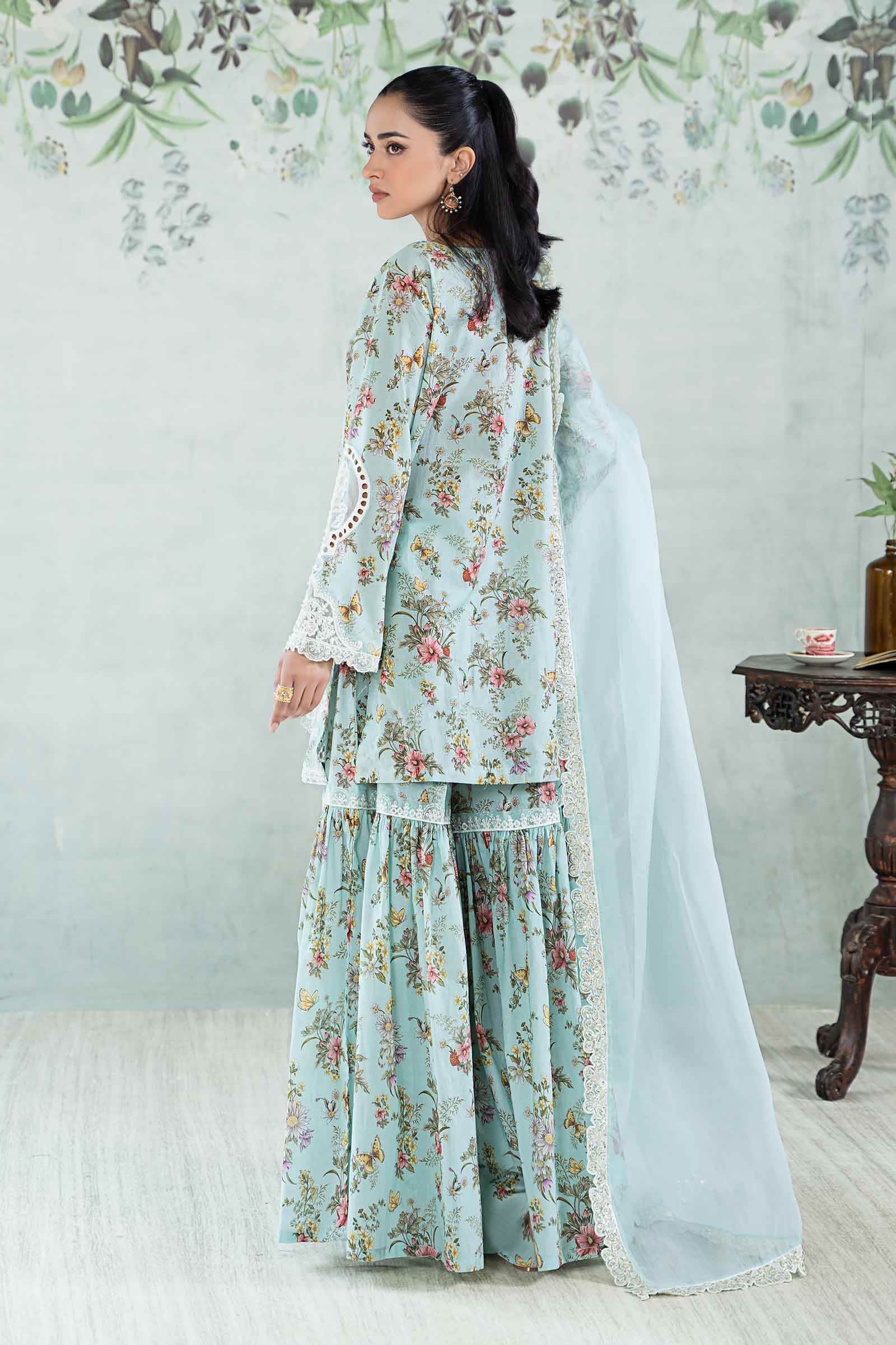 3 Piece Printed Lawn Suit - Image 5