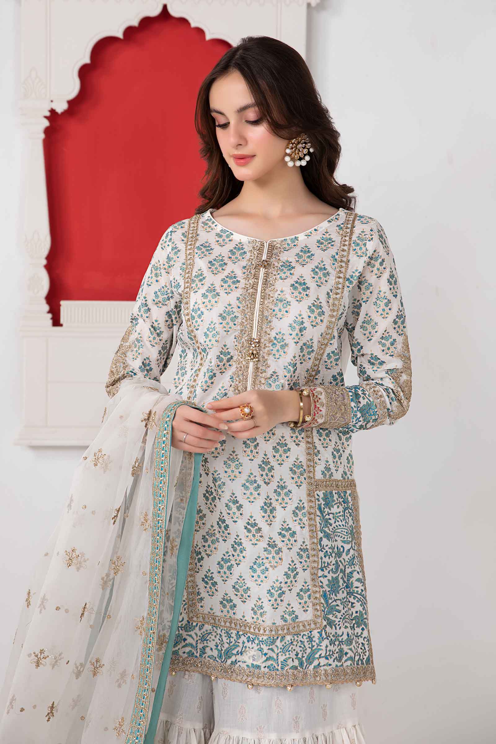 3 Piece Printed Lawn Suit - Image 5