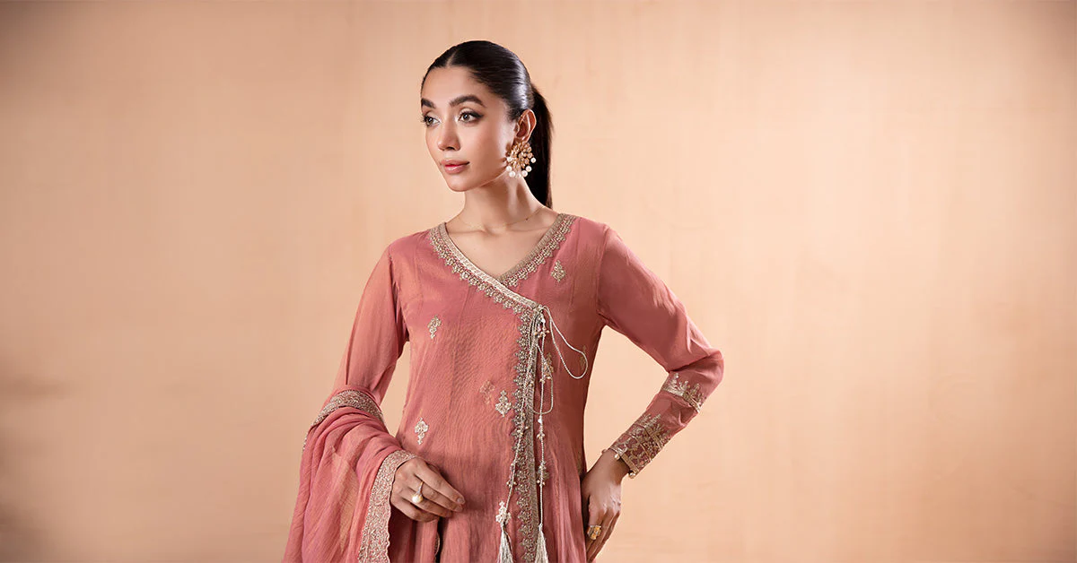 3 Piece Embroidered Cotton Masoori Suit - Image 6