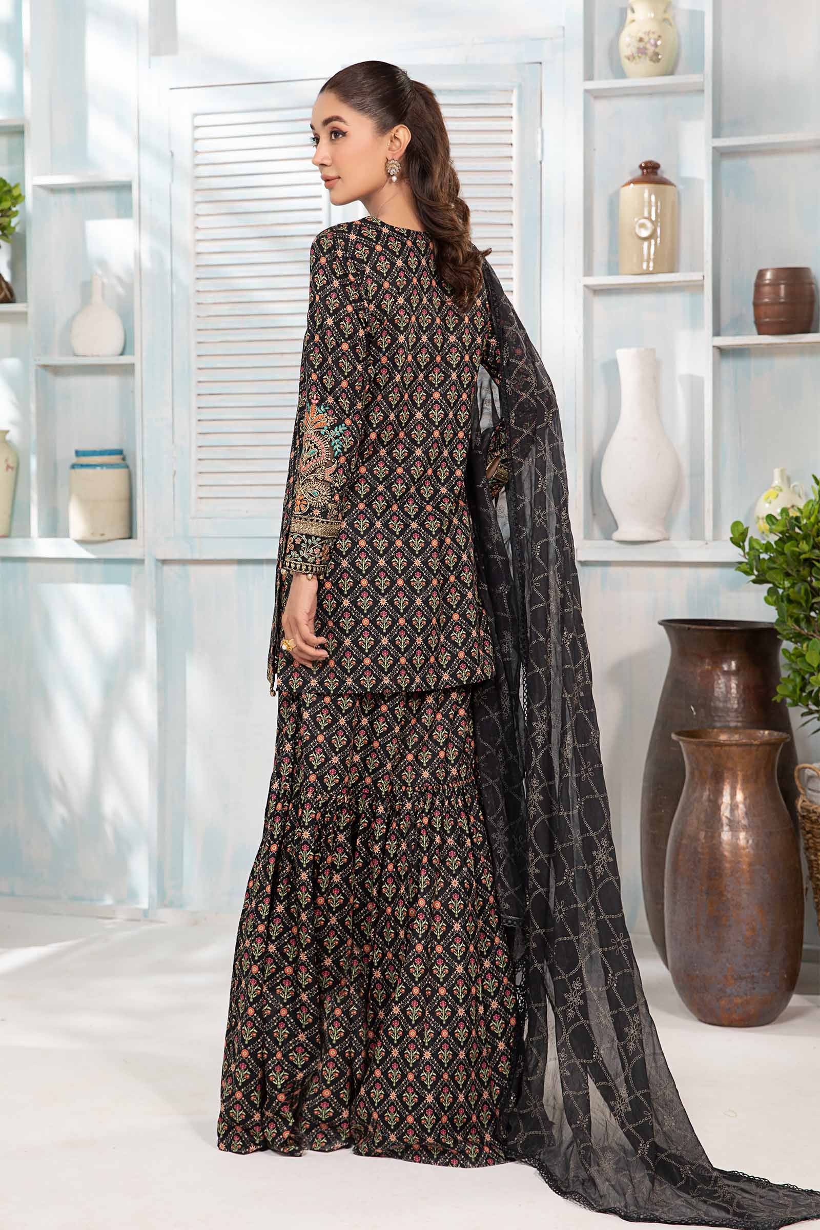 3 Piece Printed Lawn Suit - Image 6