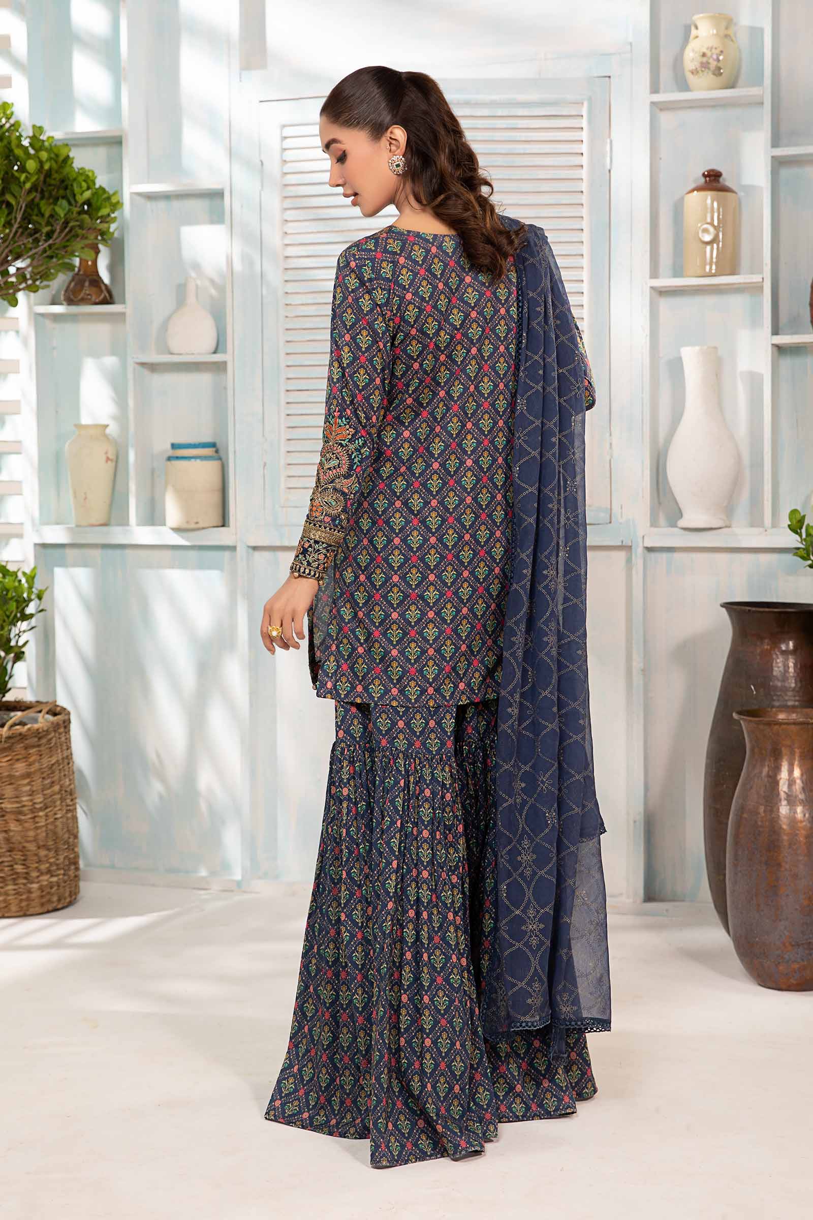 3 Piece Printed Lawn Suit - Image 6