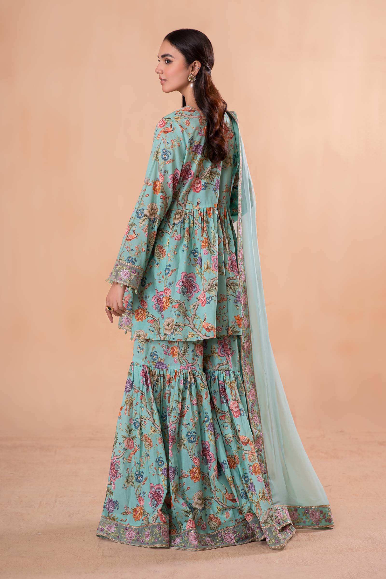 3 Piece Printed Lawn Suit - Image 6