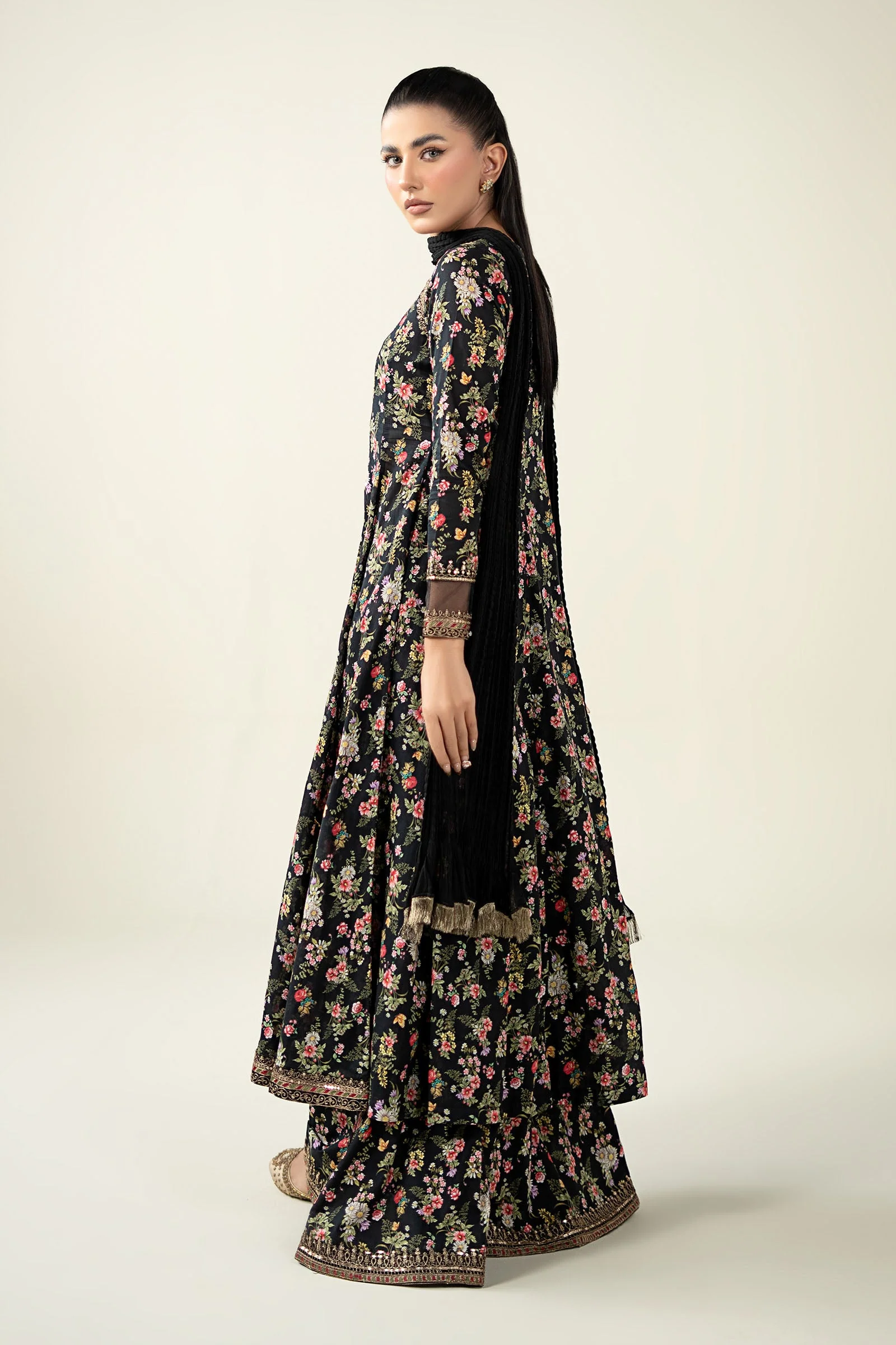 3 Piece Printed Lawn Suit - Image 6