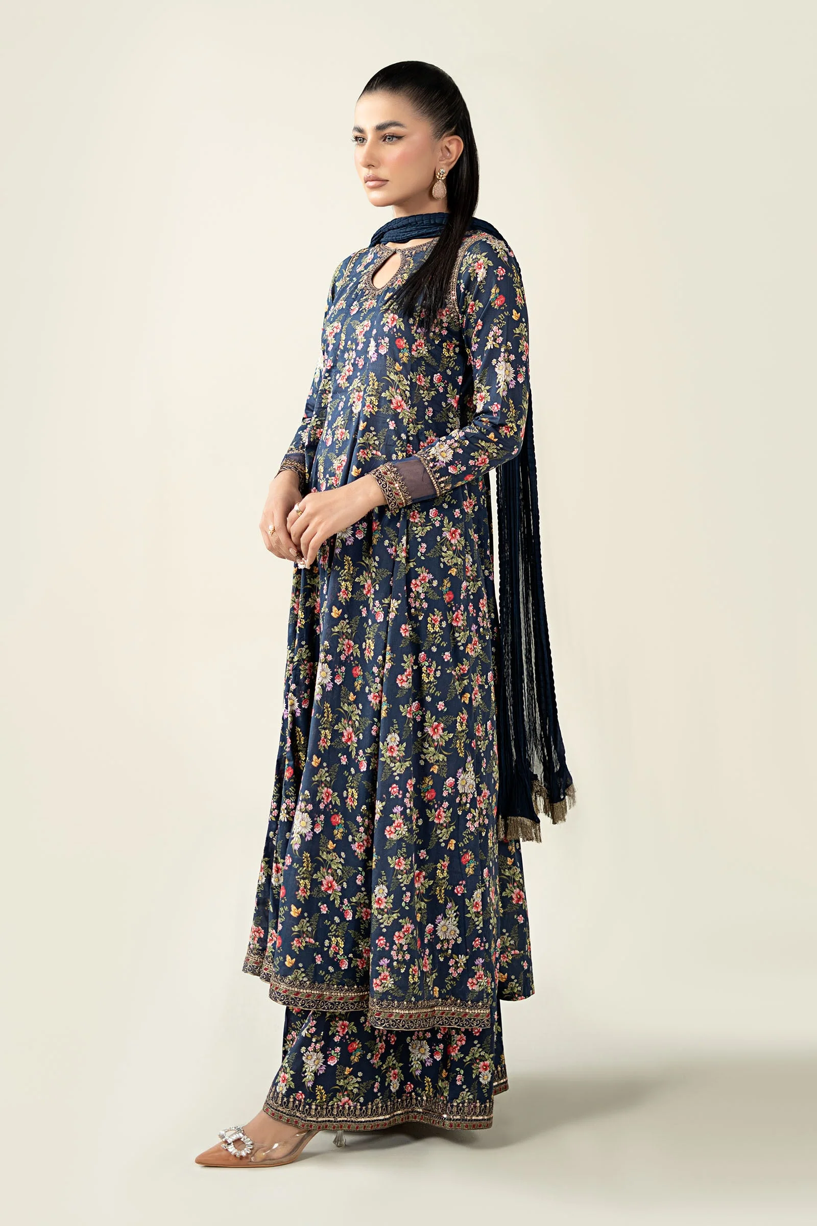 3 Piece Printed Lawn Suit - Image 5
