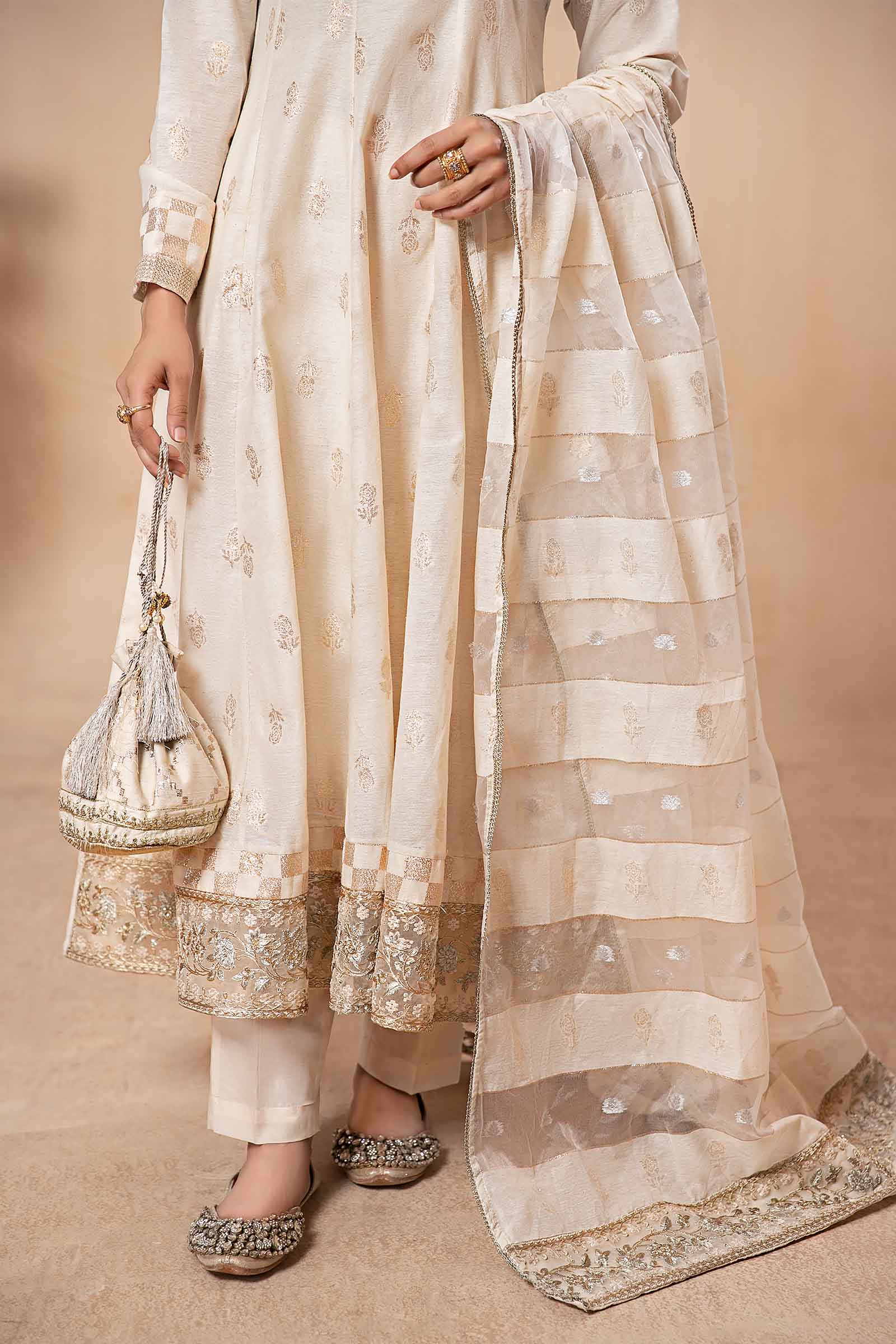 3 Piece Dyed Khadi Karandi Suit - Image 4