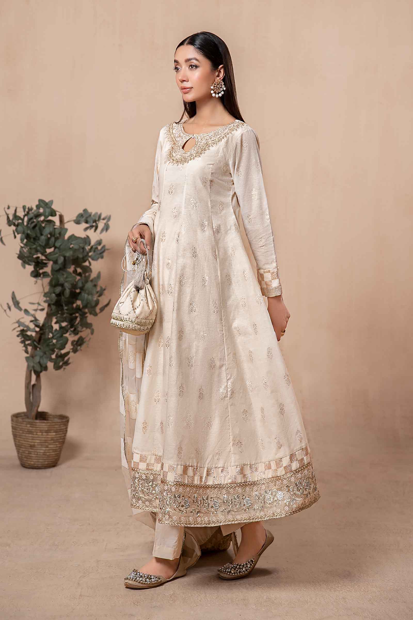 3 Piece Dyed Khadi Karandi Suit - Image 6