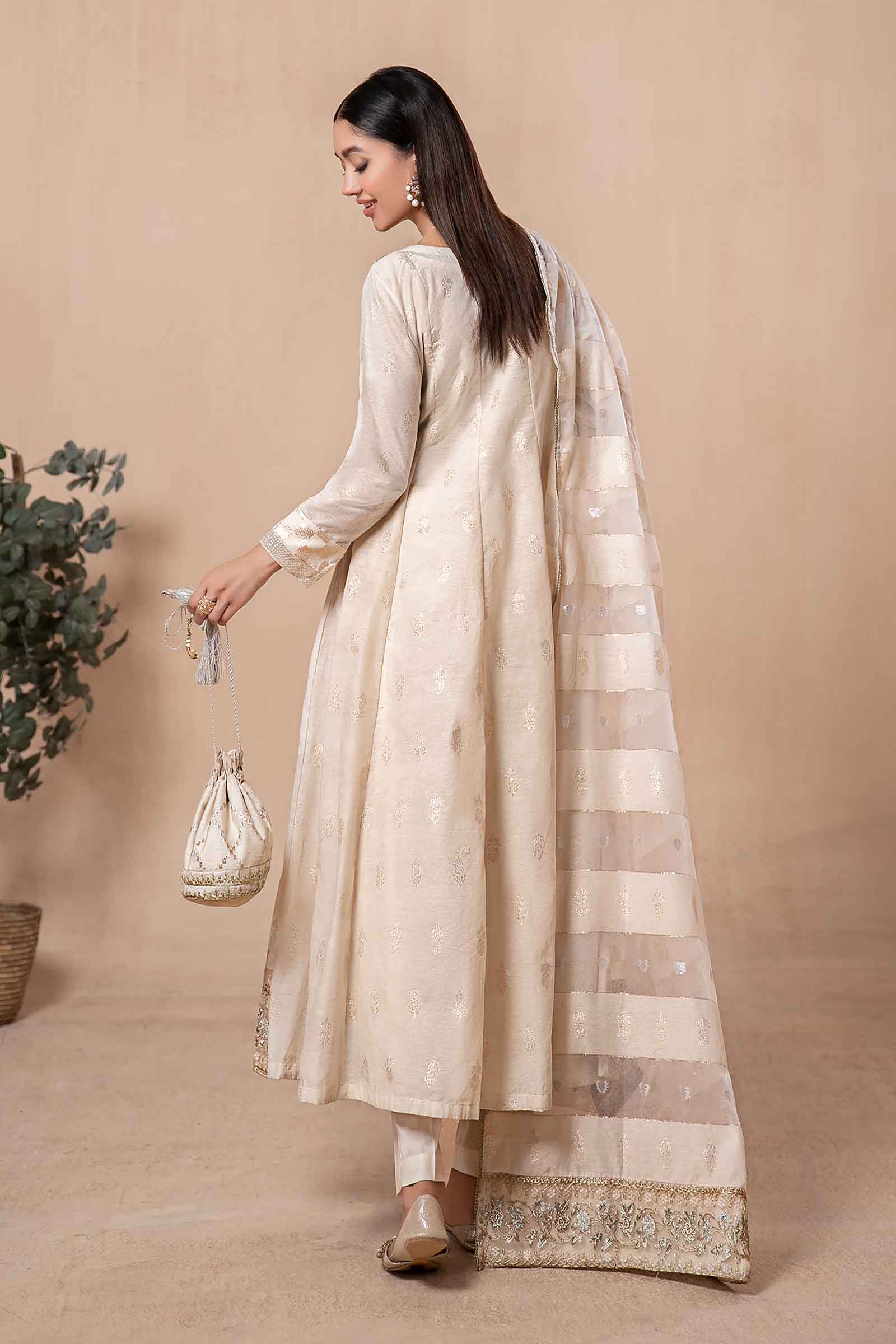 3 Piece Dyed Khadi Karandi Suit - Image 7