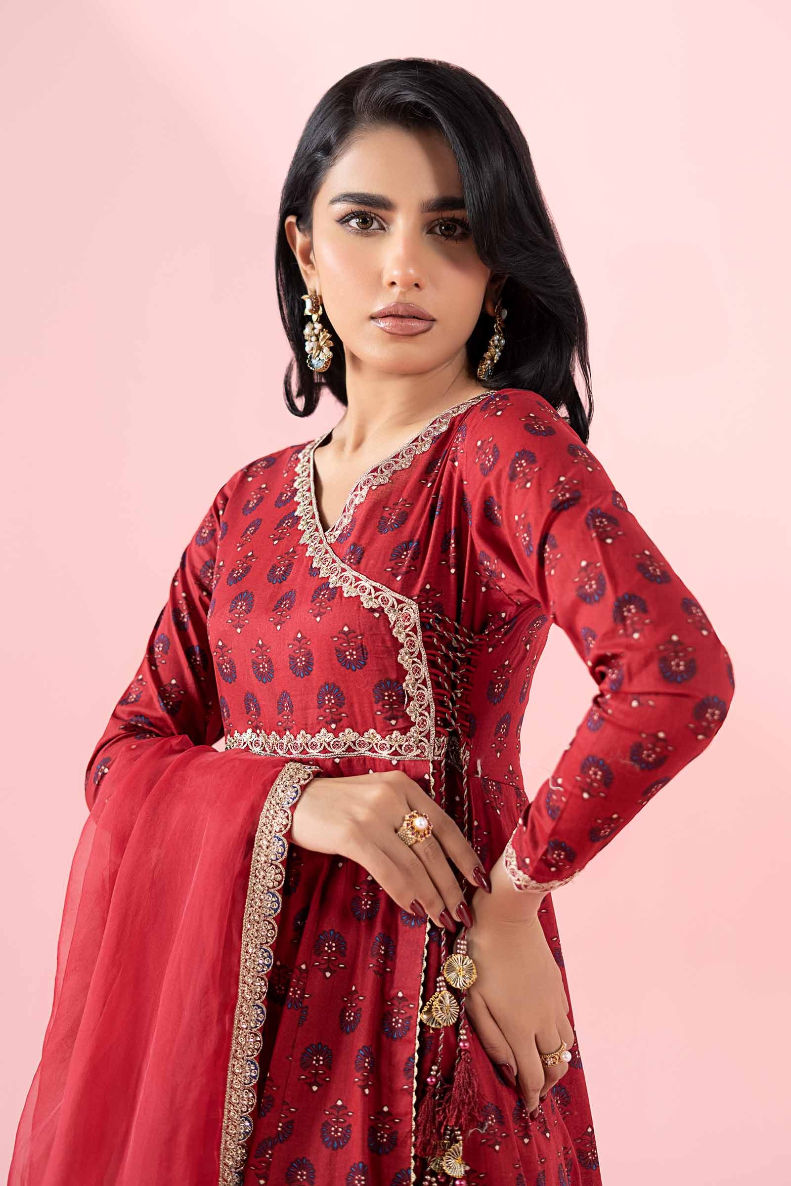 3 Piece Printed Lawn Suit - Image 2