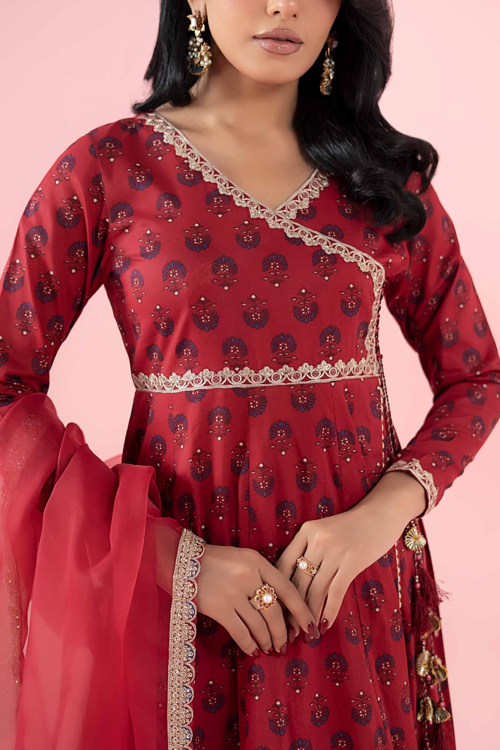 3 Piece Printed Lawn Suit - Image 4