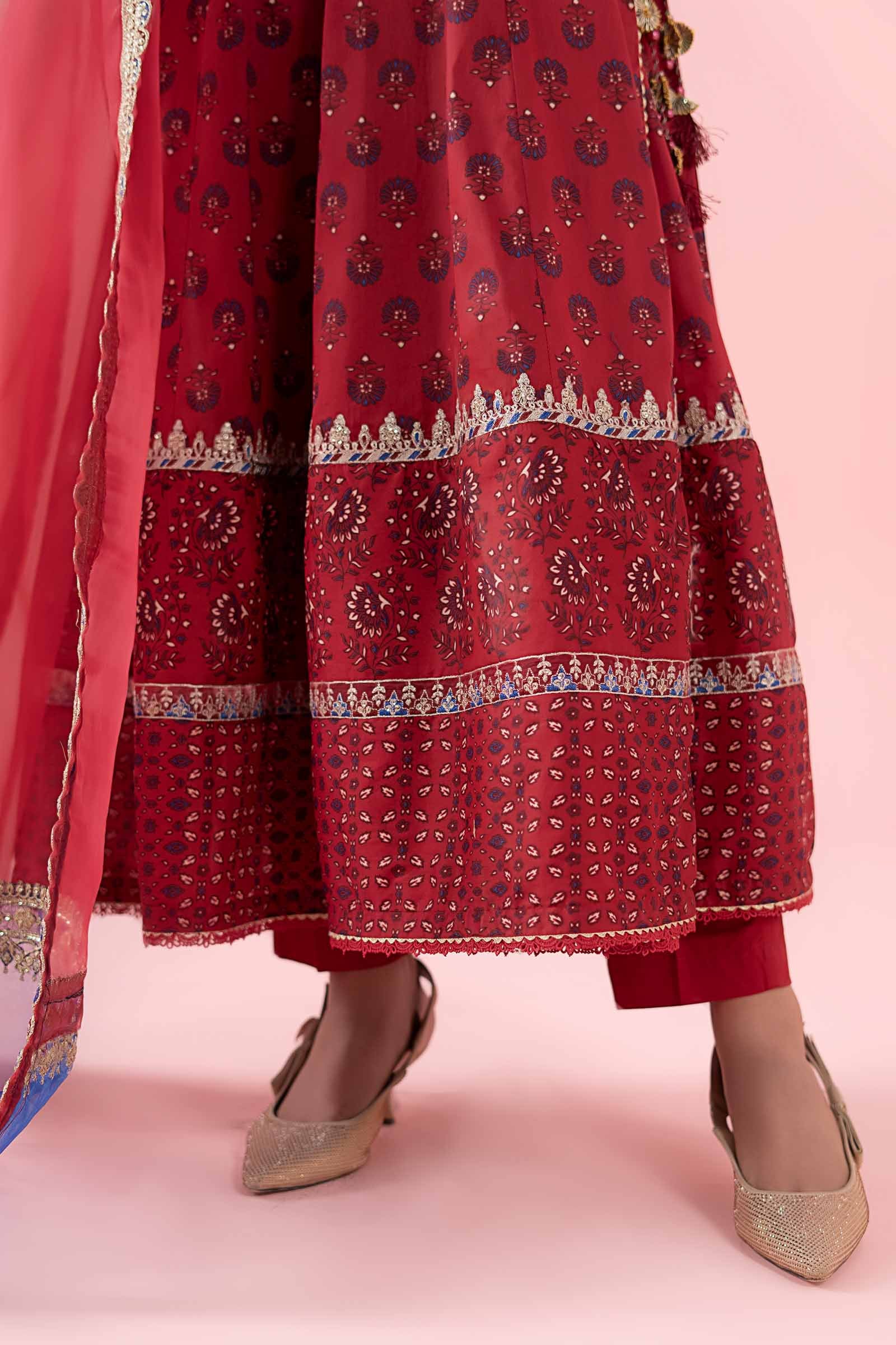 3 Piece Printed Lawn Suit - Image 5