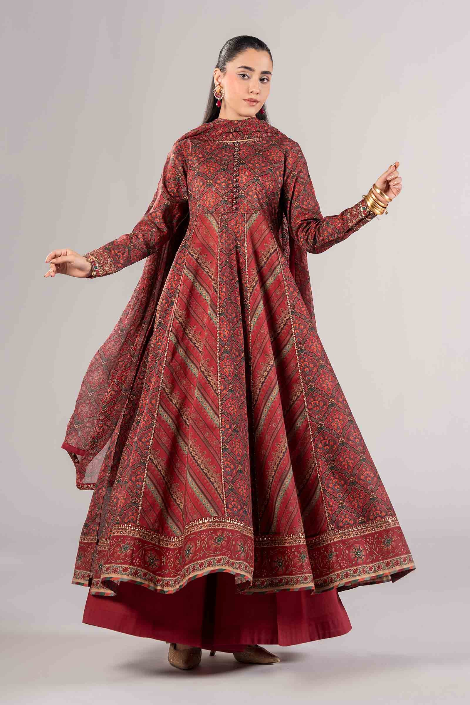 3 Piece Embroidered Lawn Suit - Image 4