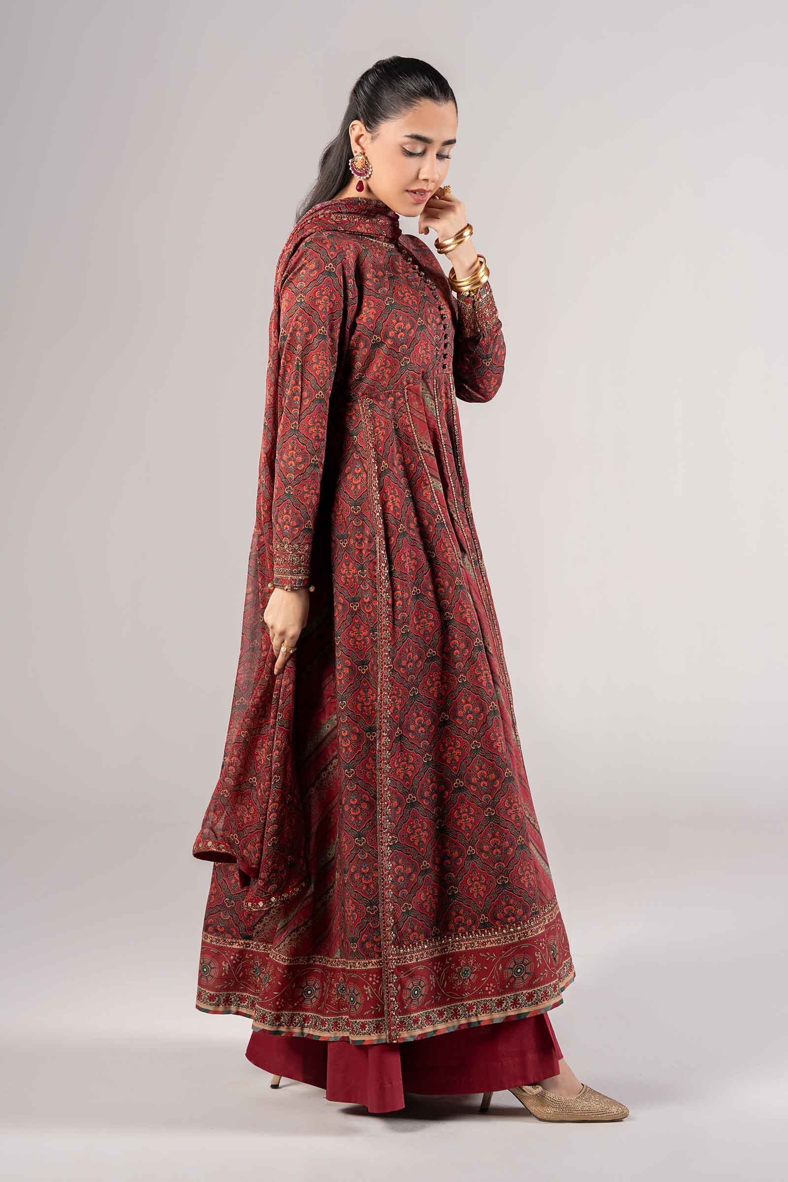3 Piece Embroidered Lawn Suit - Image 5