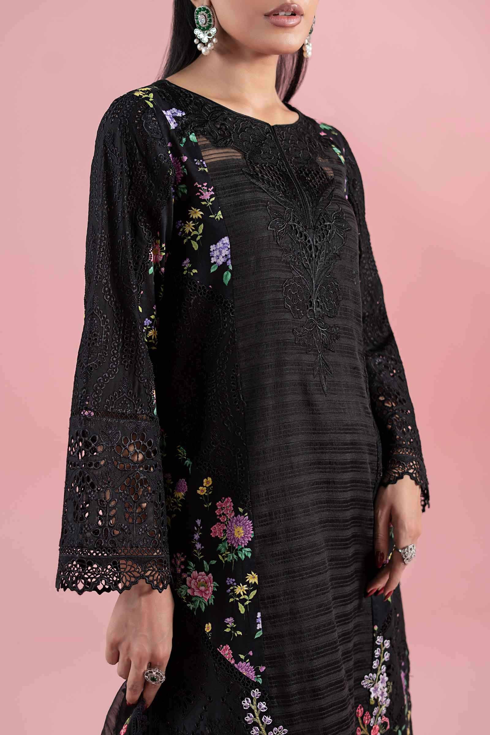 3 Piece Embroidered Lawn Suit - Image 5