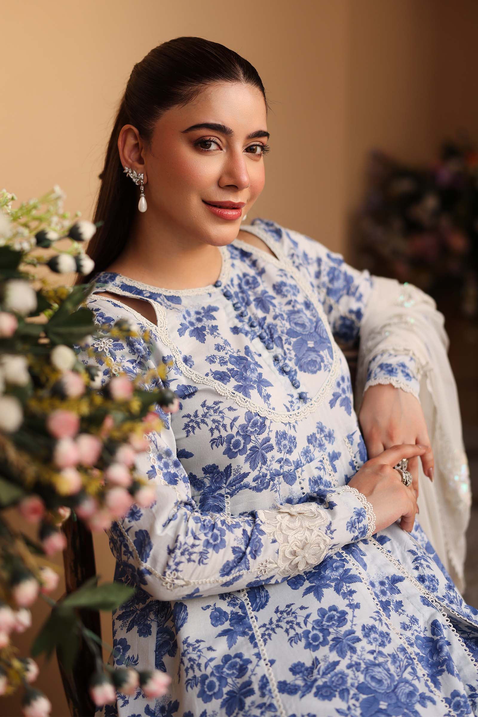 3 Piece Printed Lawn Suit - Image 3