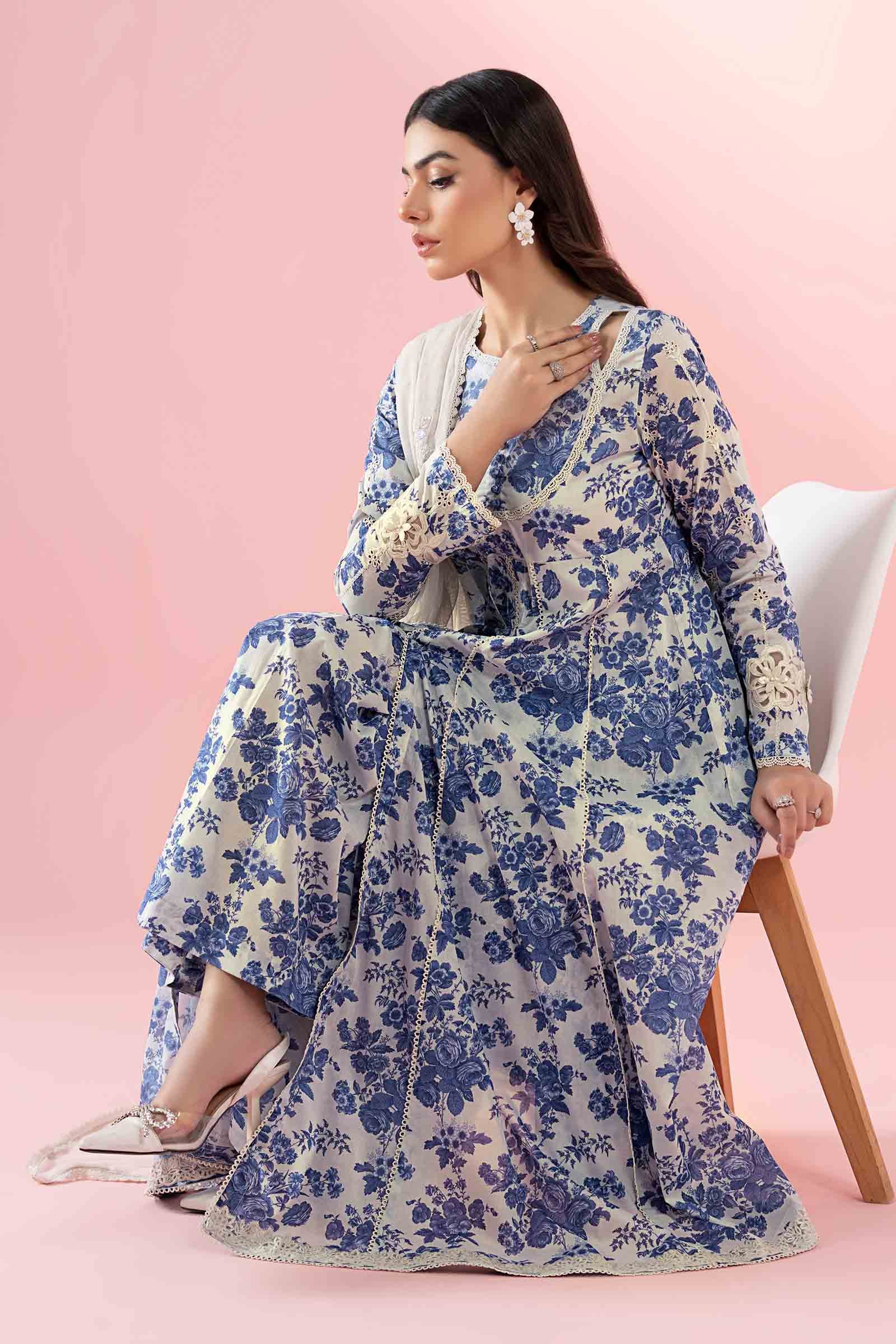 3 Piece Printed Lawn Suit - Image 8