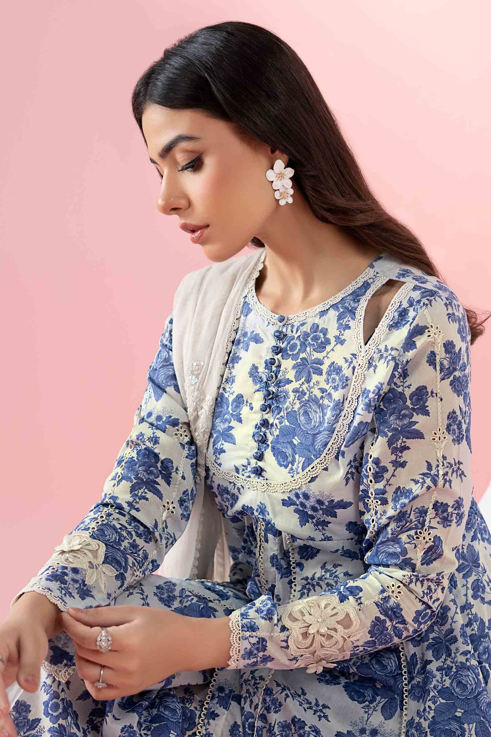 3 Piece Printed Lawn Suit - Image 9