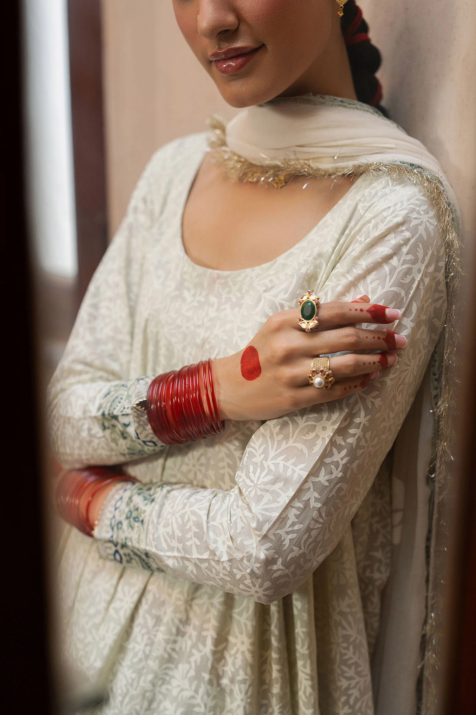 3 Piece Block Printed Lawn Suit - Image 4