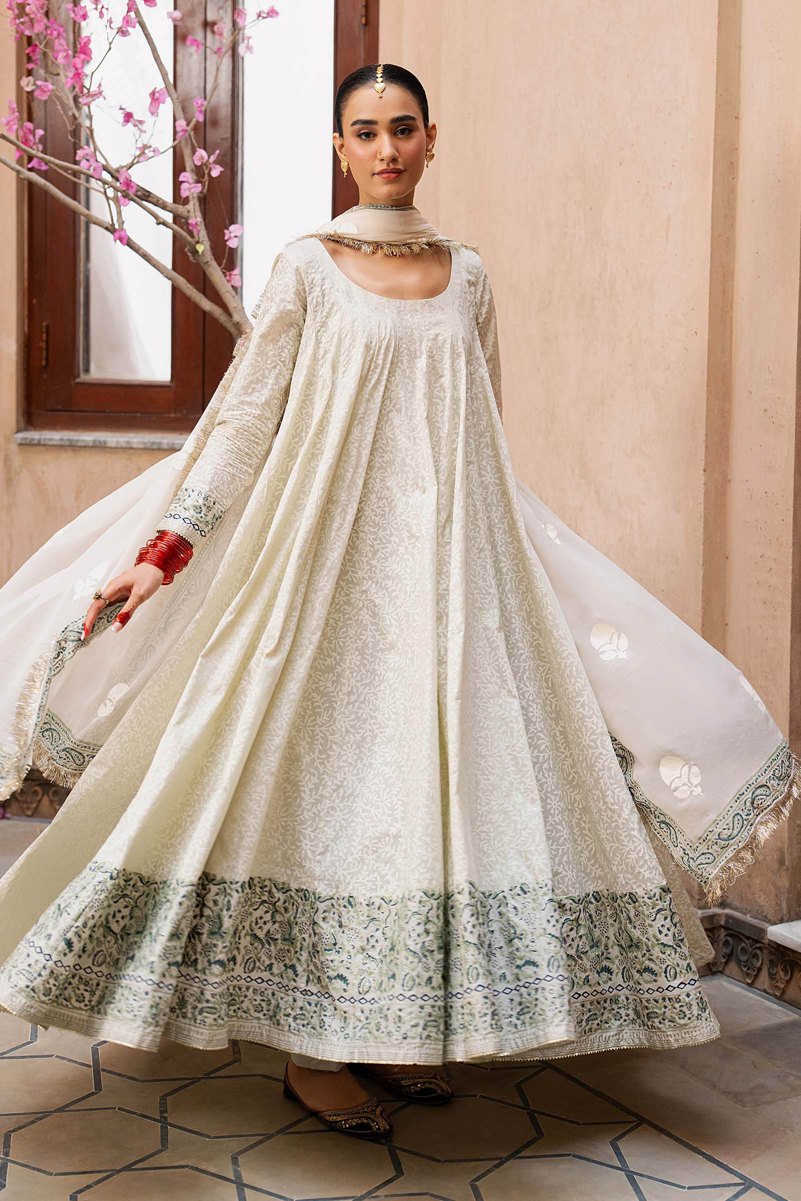 3 Piece Block Printed Lawn Suit - Image 7