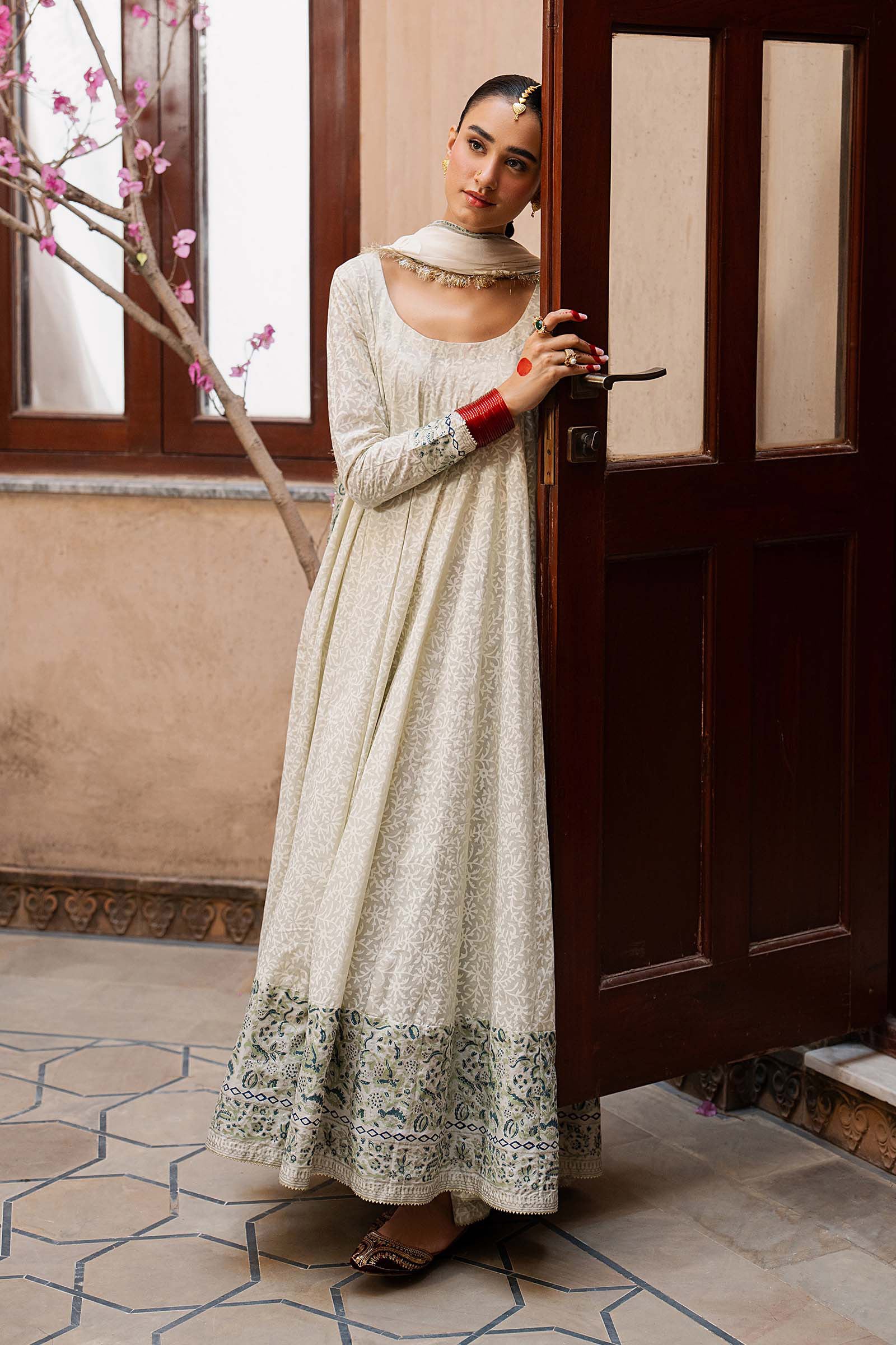 3 Piece Block Printed Lawn Suit - Image 8