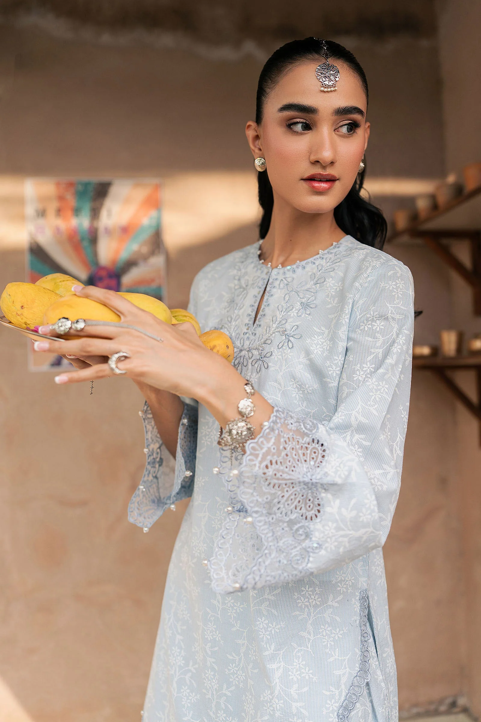 2 Piece Embroidered Lawn Suit - Image 6