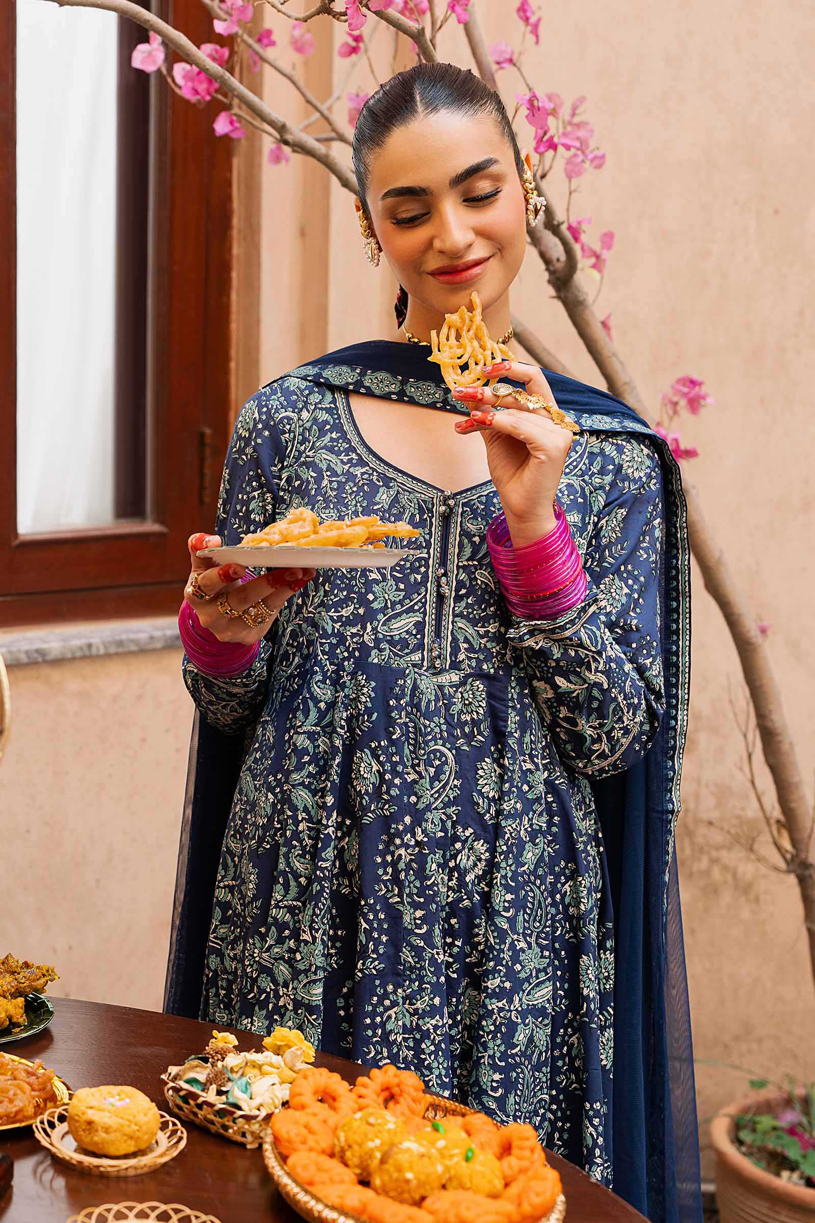 3 Piece Block Printed Lawn Suit - Image 4