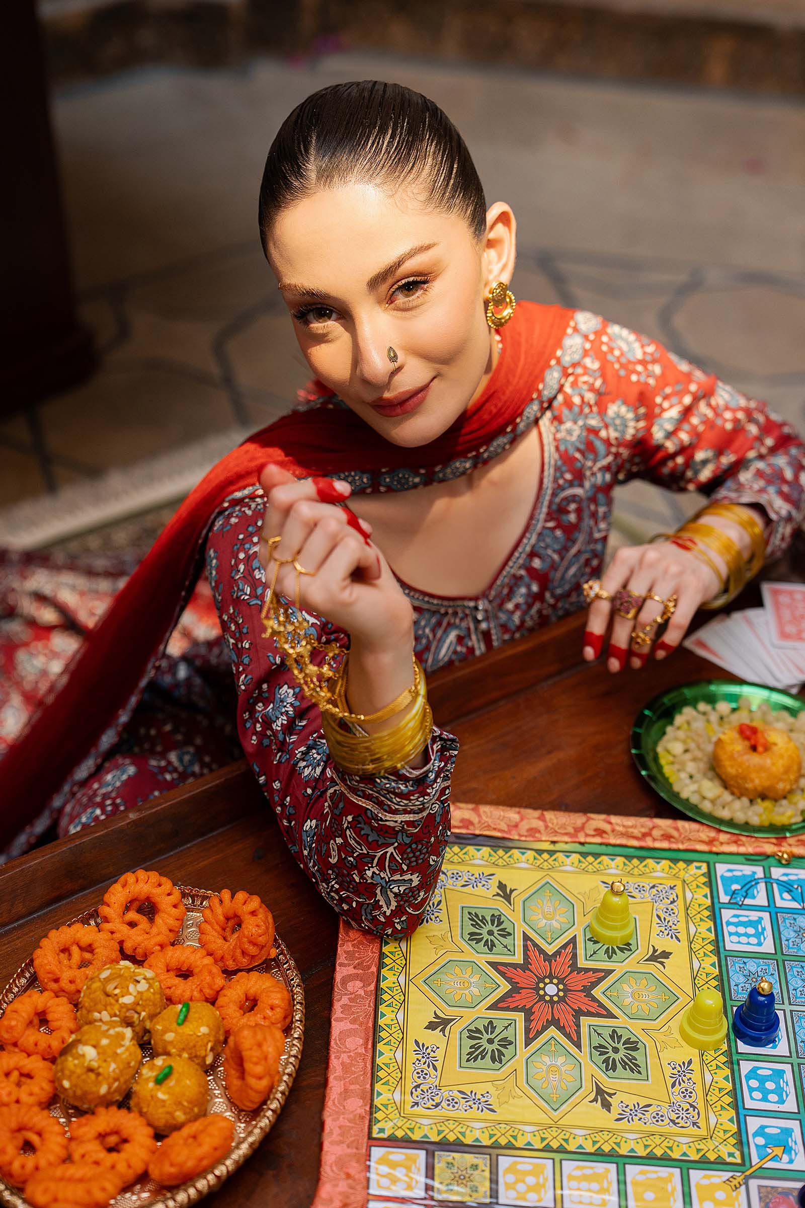 3 Piece Block Printed Lawn Suit - Image 6