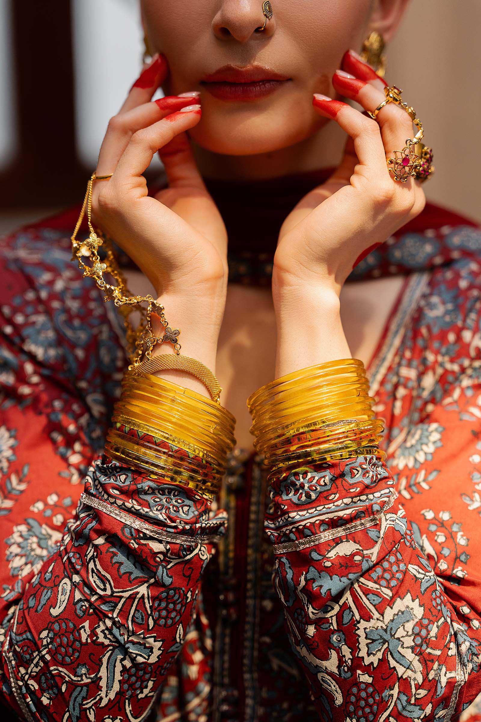 3 Piece Block Printed Lawn Suit - Image 9