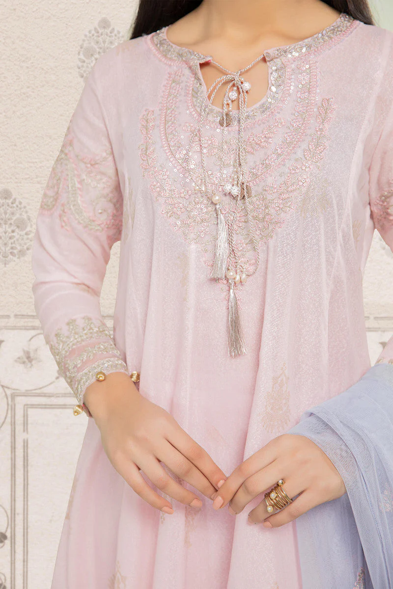 3 Piece Embroidered Lawn Suit - Image 2