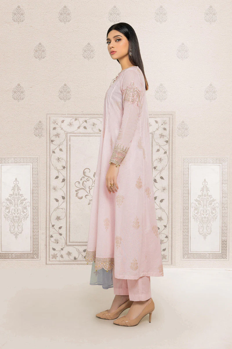3 Piece Embroidered Lawn Suit - Image 3