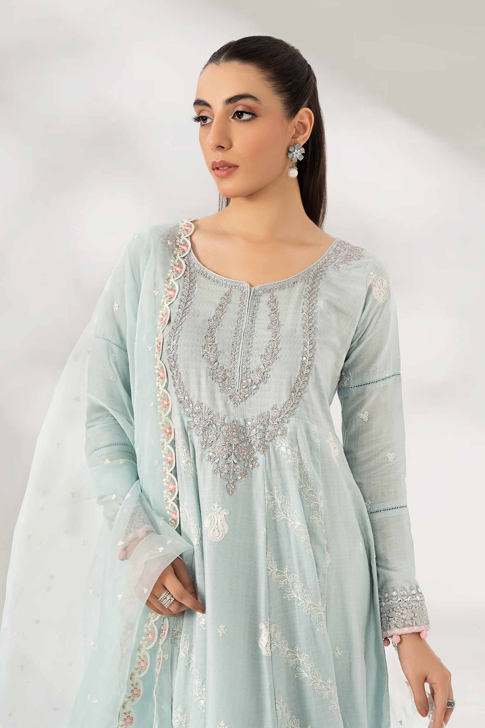 3 Piece Embroidered Lawn Suit - Image 2
