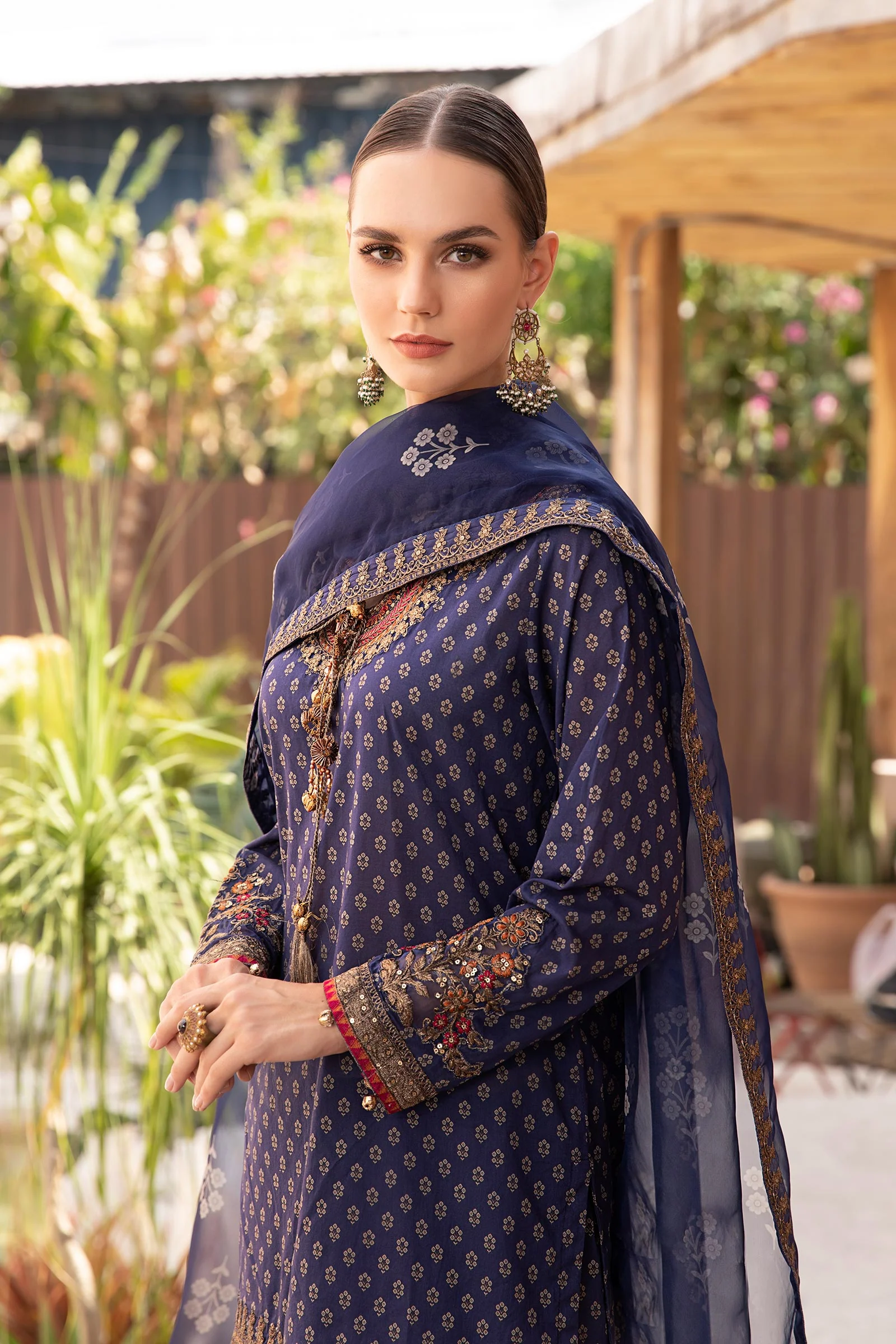 3 Piece Printed Lawn Suit - Image 2