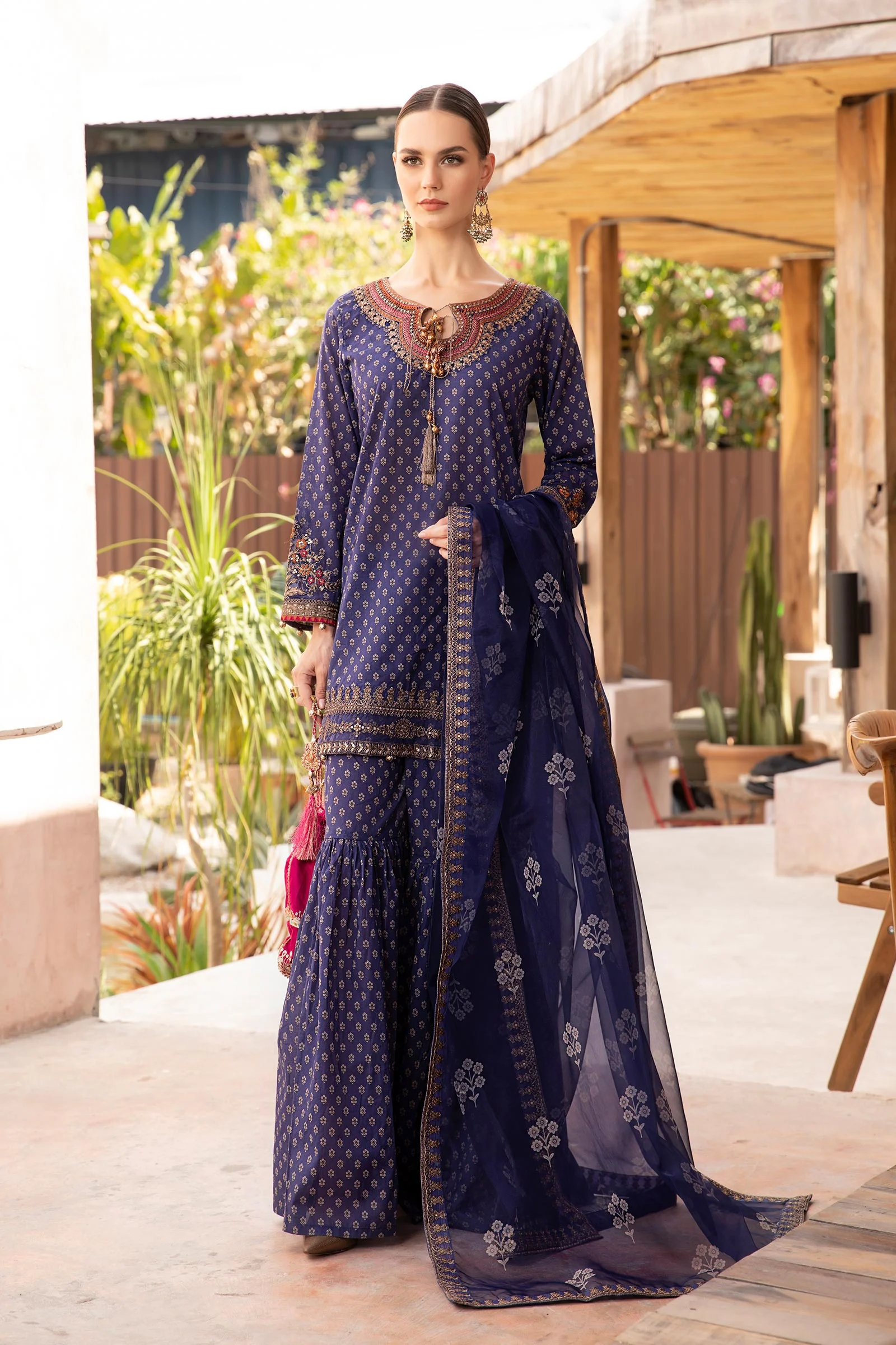 3 Piece Printed Lawn Suit - Image 6