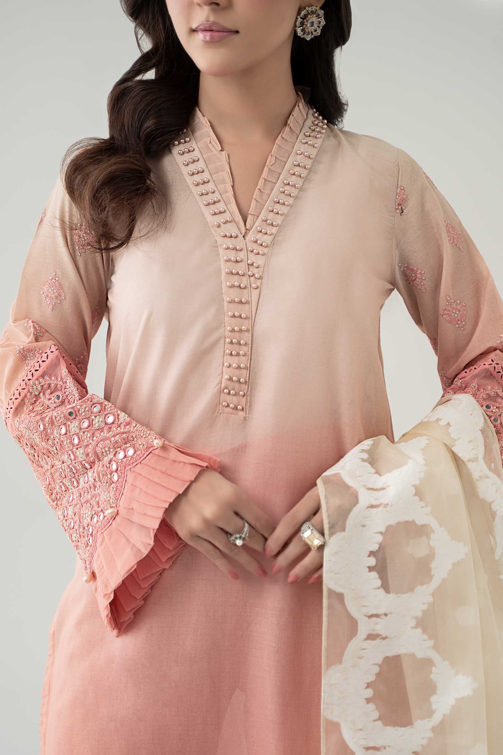 3 Piece Dyed Lawn Suit - Image 4