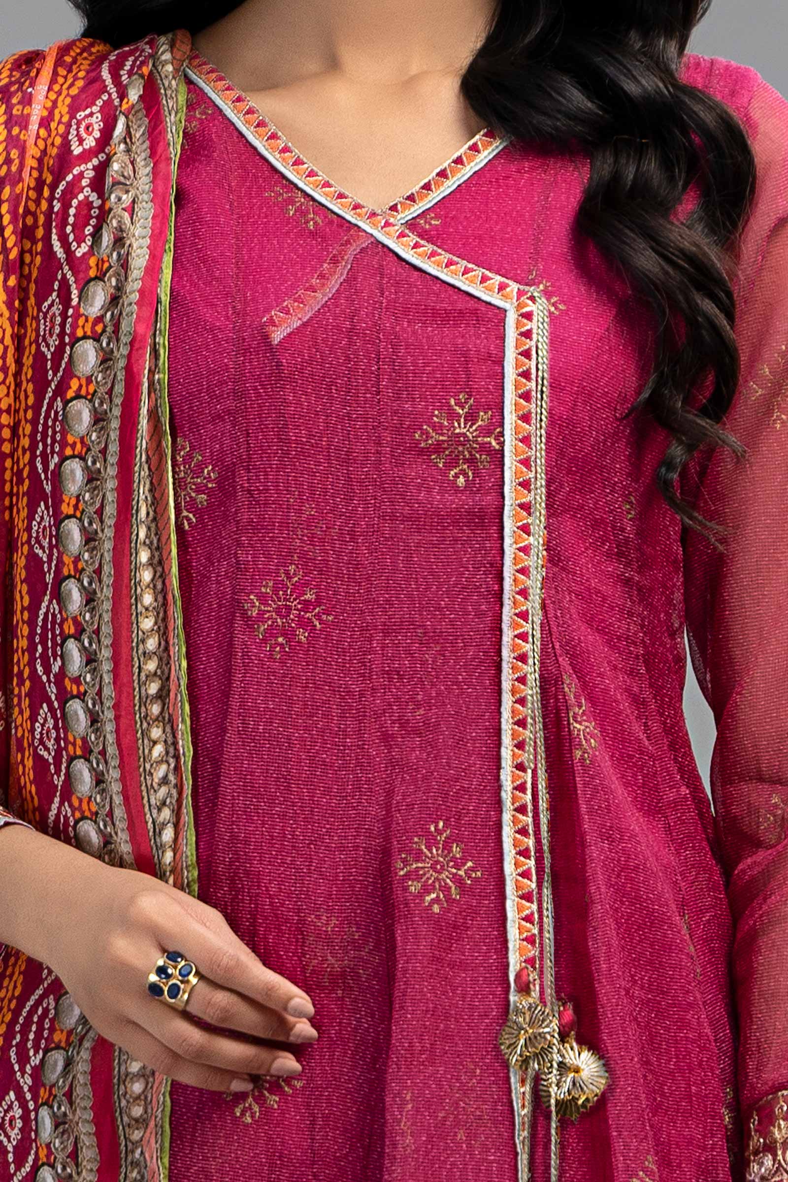 3 Piece Printed Lawn Suit - Image 3