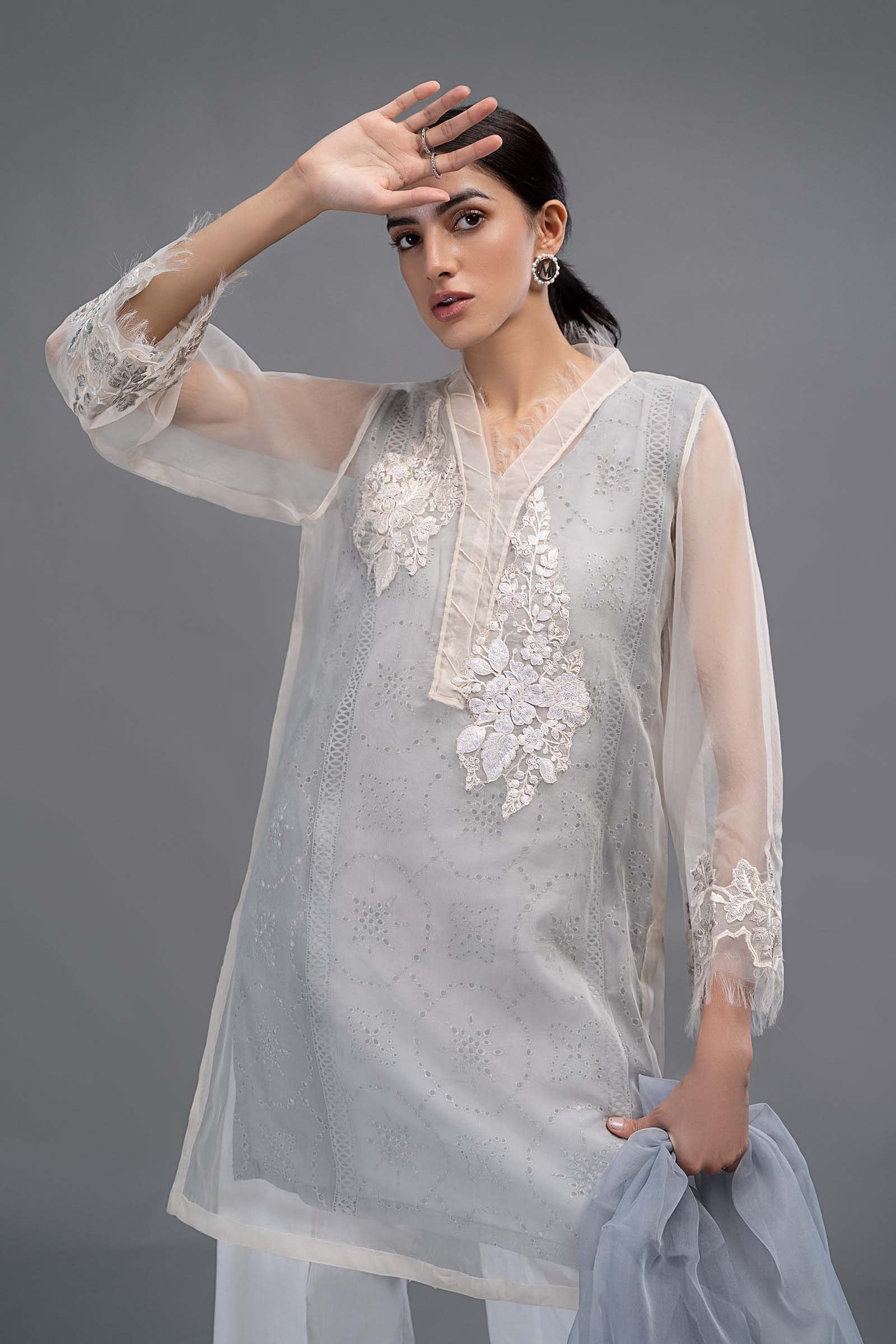 Suit White and Grey DW-EF23-66 - Image 2