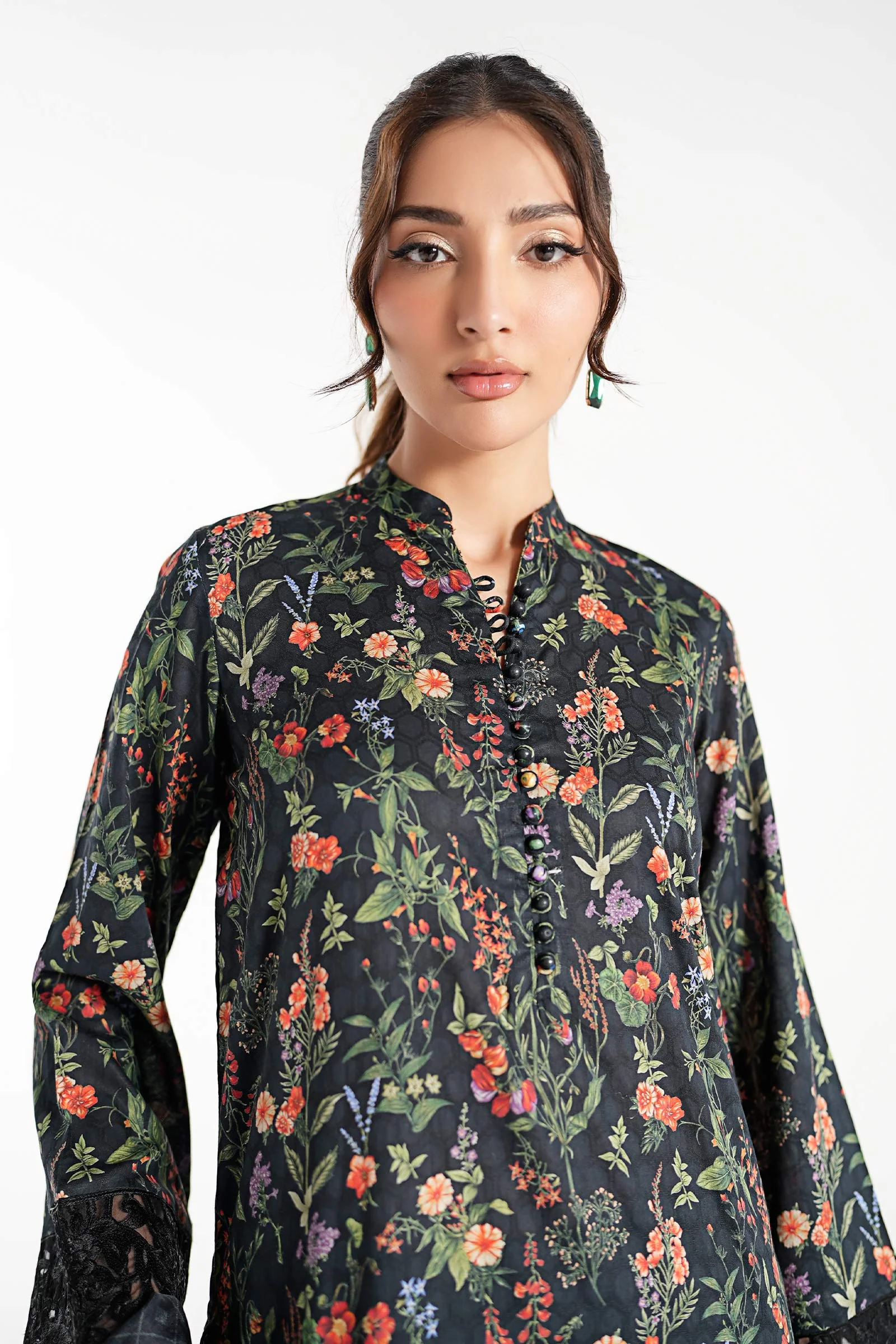 3 Piece Embroidered Suit - Image 2