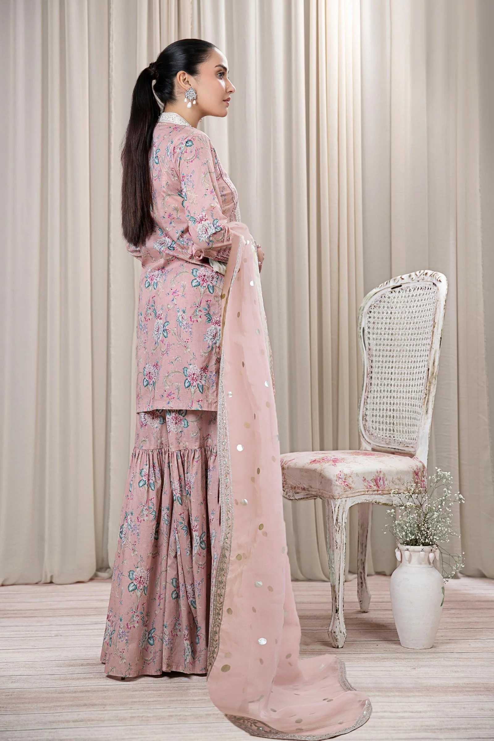 3 Piece Printed Lawn Suit - Image 5