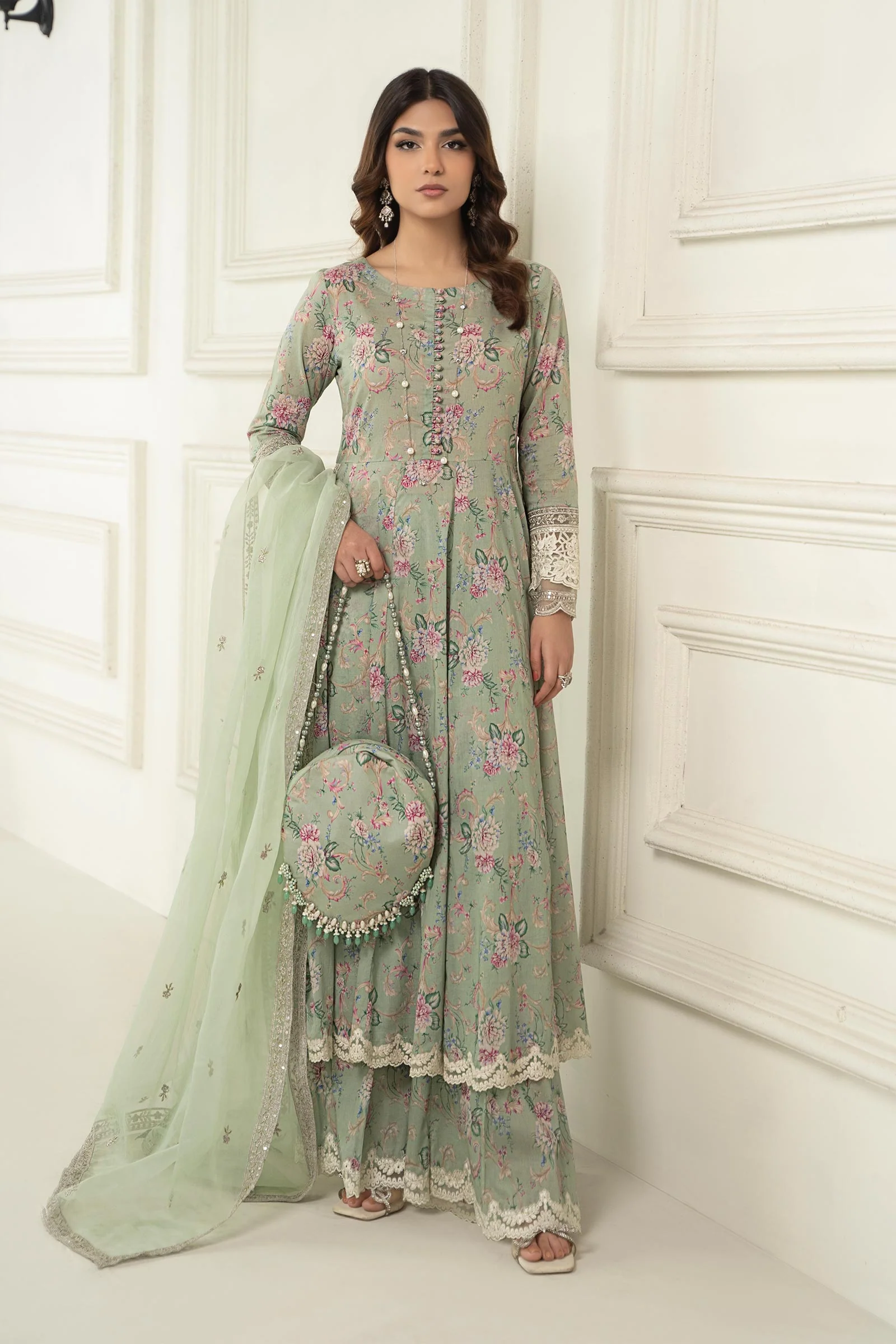 3 Piece Printed Lawn Suit