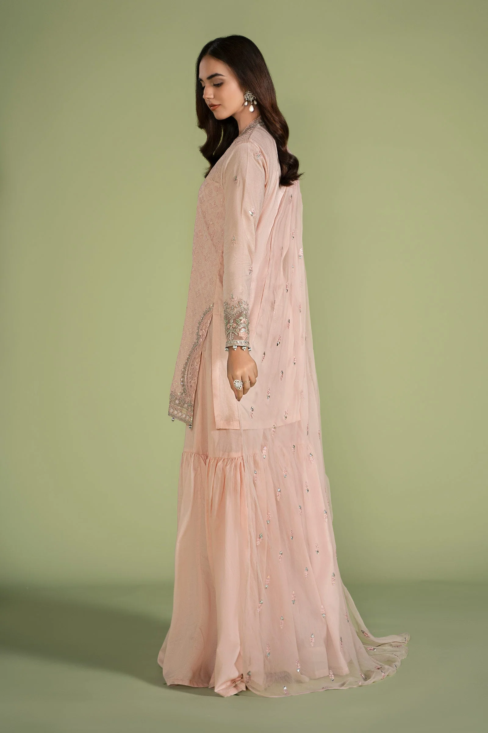 3 Piece Embroidered Lawn Suit - Image 7