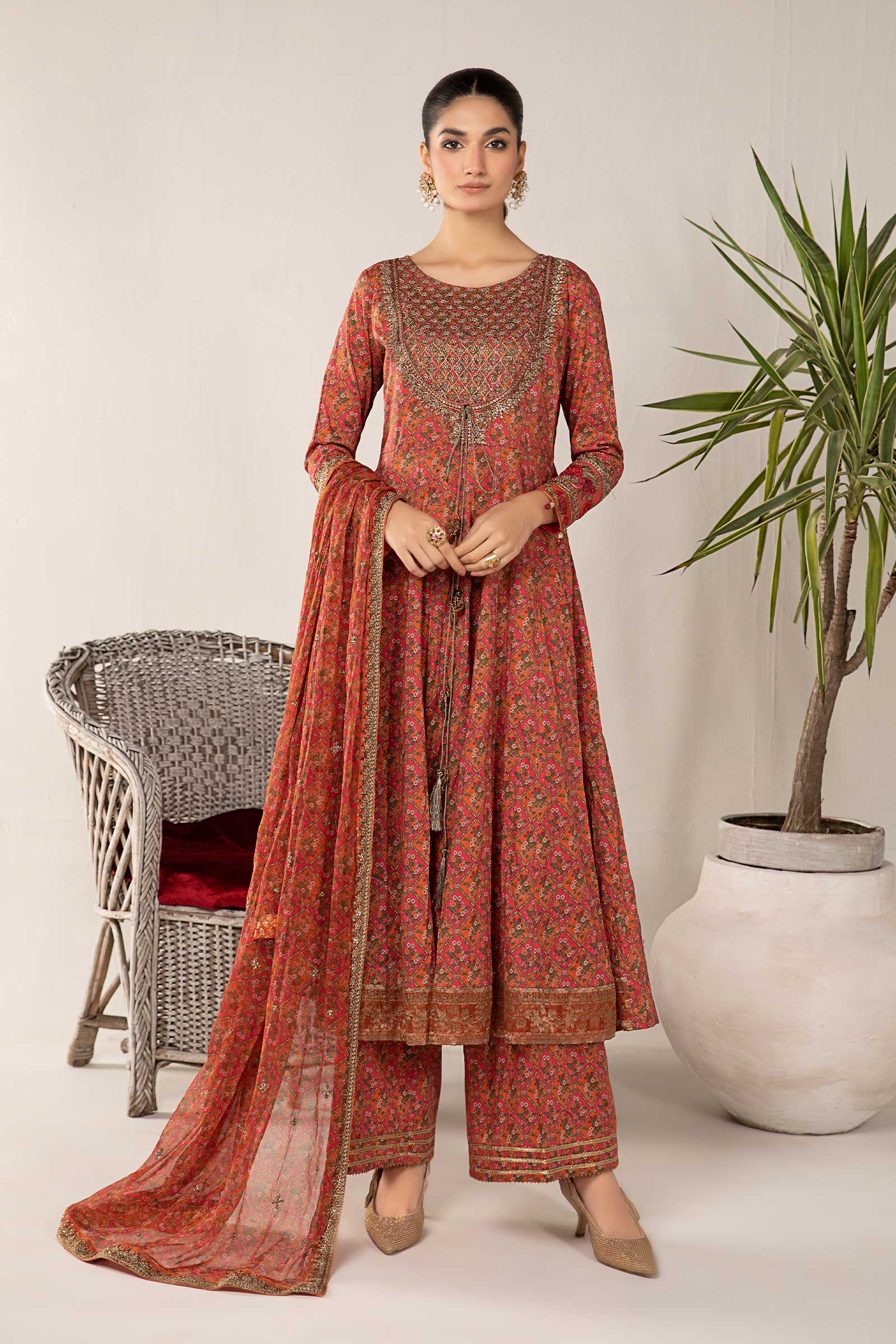 3 Piece Printed Lawn Suit