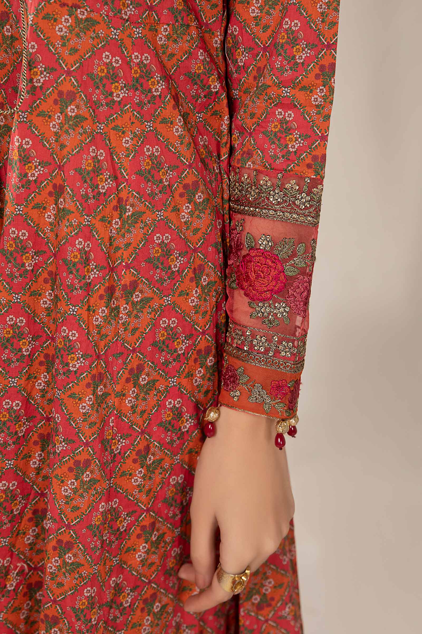3 Piece Printed Lawn Suit - Image 3