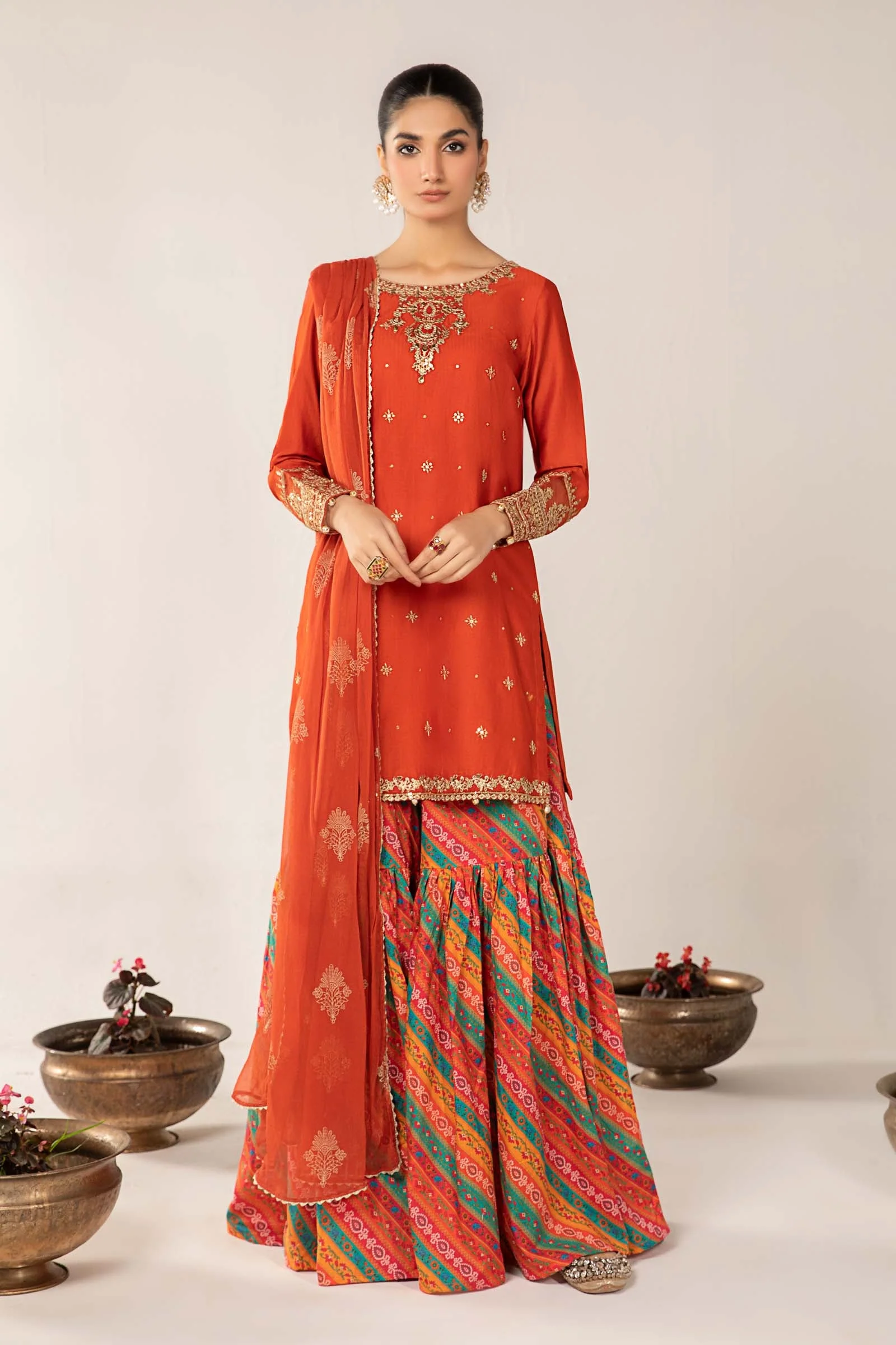 3 Piece Embroidered Lawn Suit