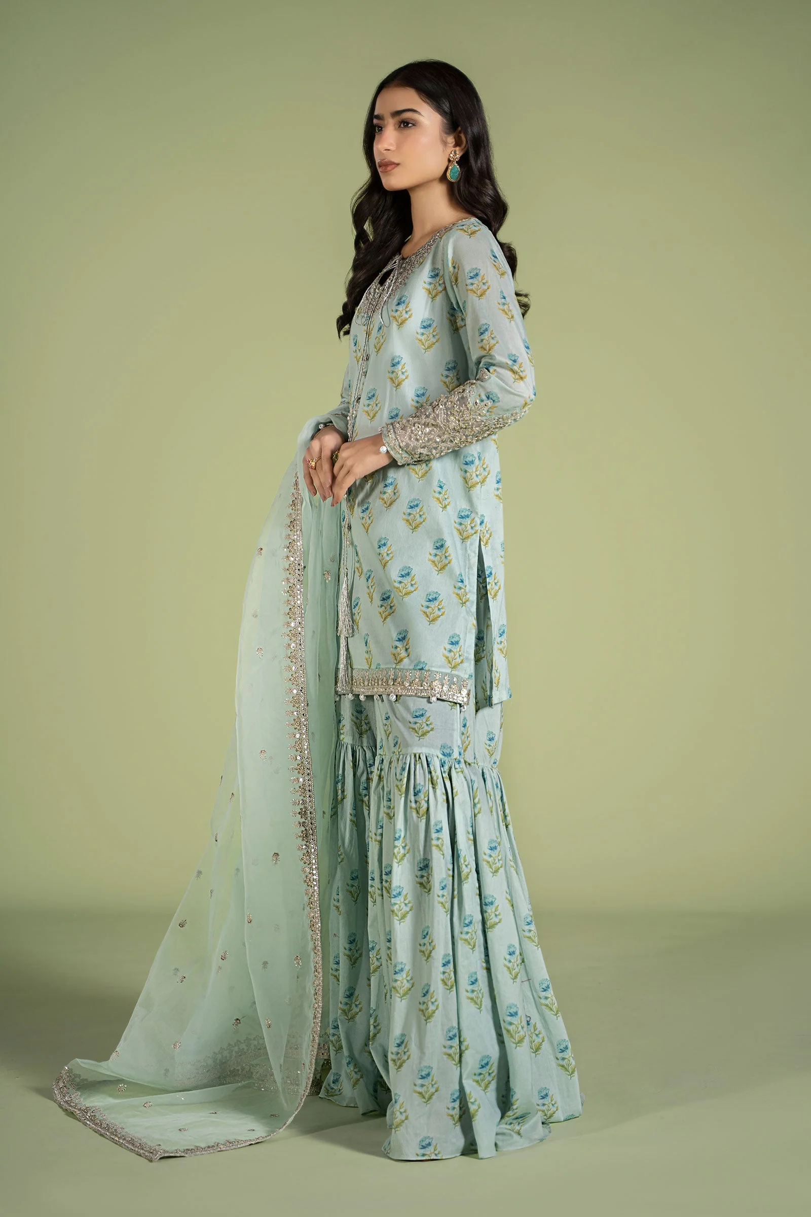 3 Piece Printed Lawn Suit - Image 5
