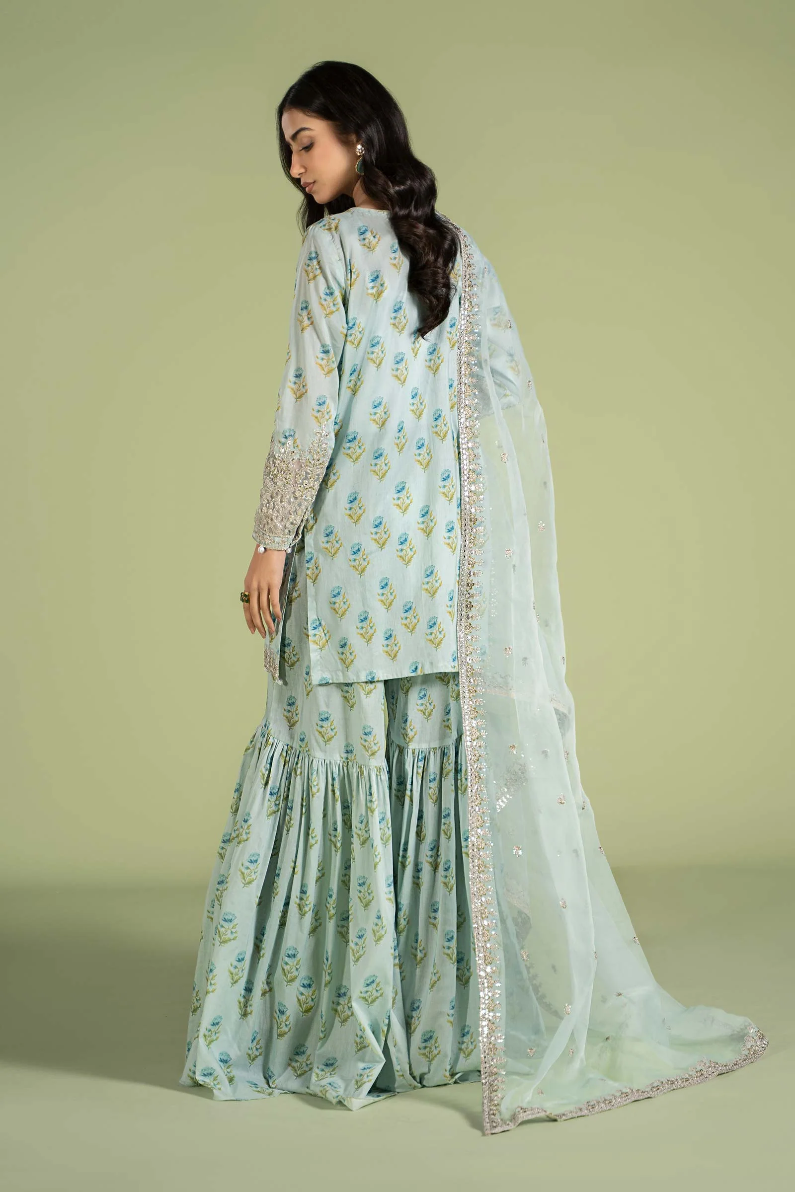3 Piece Printed Lawn Suit - Image 6