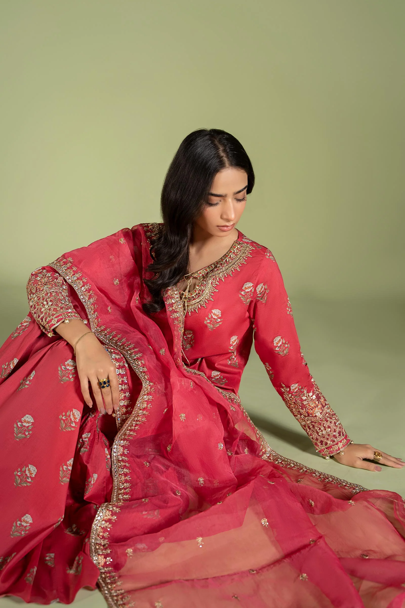 3 Piece Printed Lawn Suit - Image 2