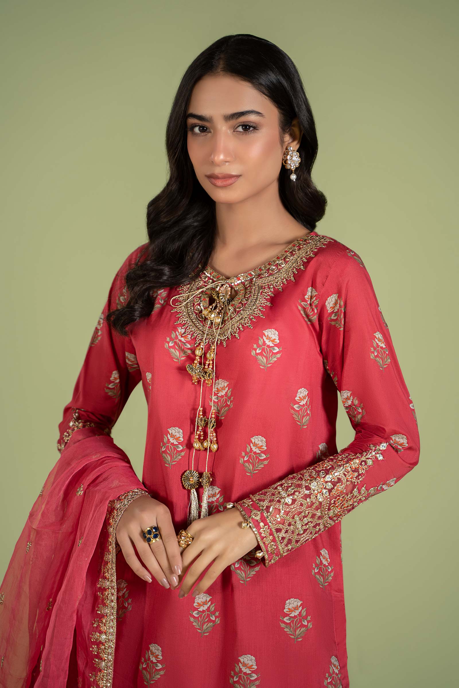 3 Piece Printed Lawn Suit - Image 4